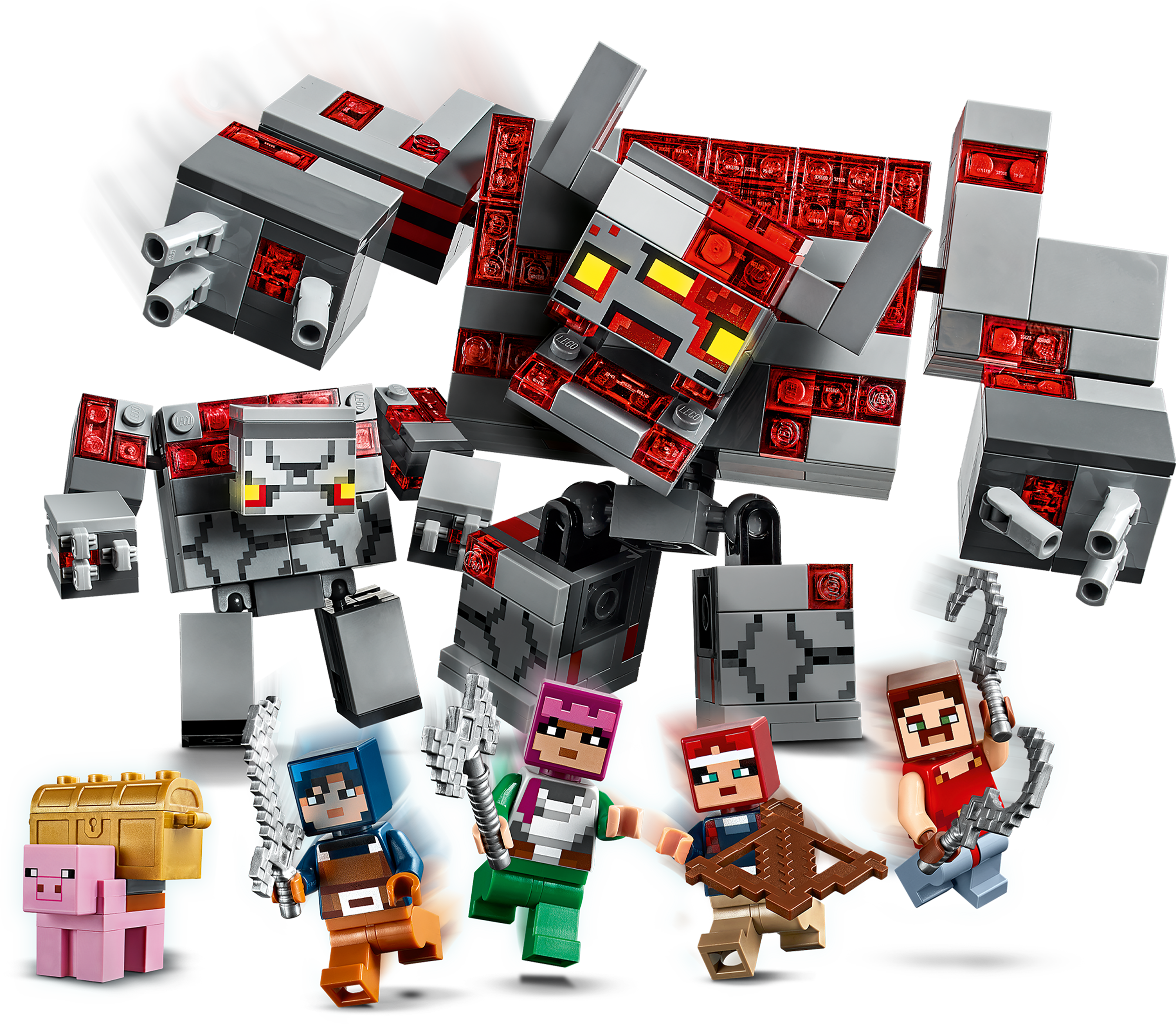 La Batalla Por La Piedra Roja Minecraft Oficial Lego Shop Es