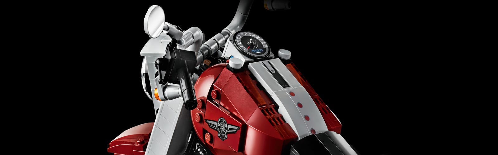 LEGO Harley-Davidson Fat Boy motocycle rolls onto the scene - 9to5Toys