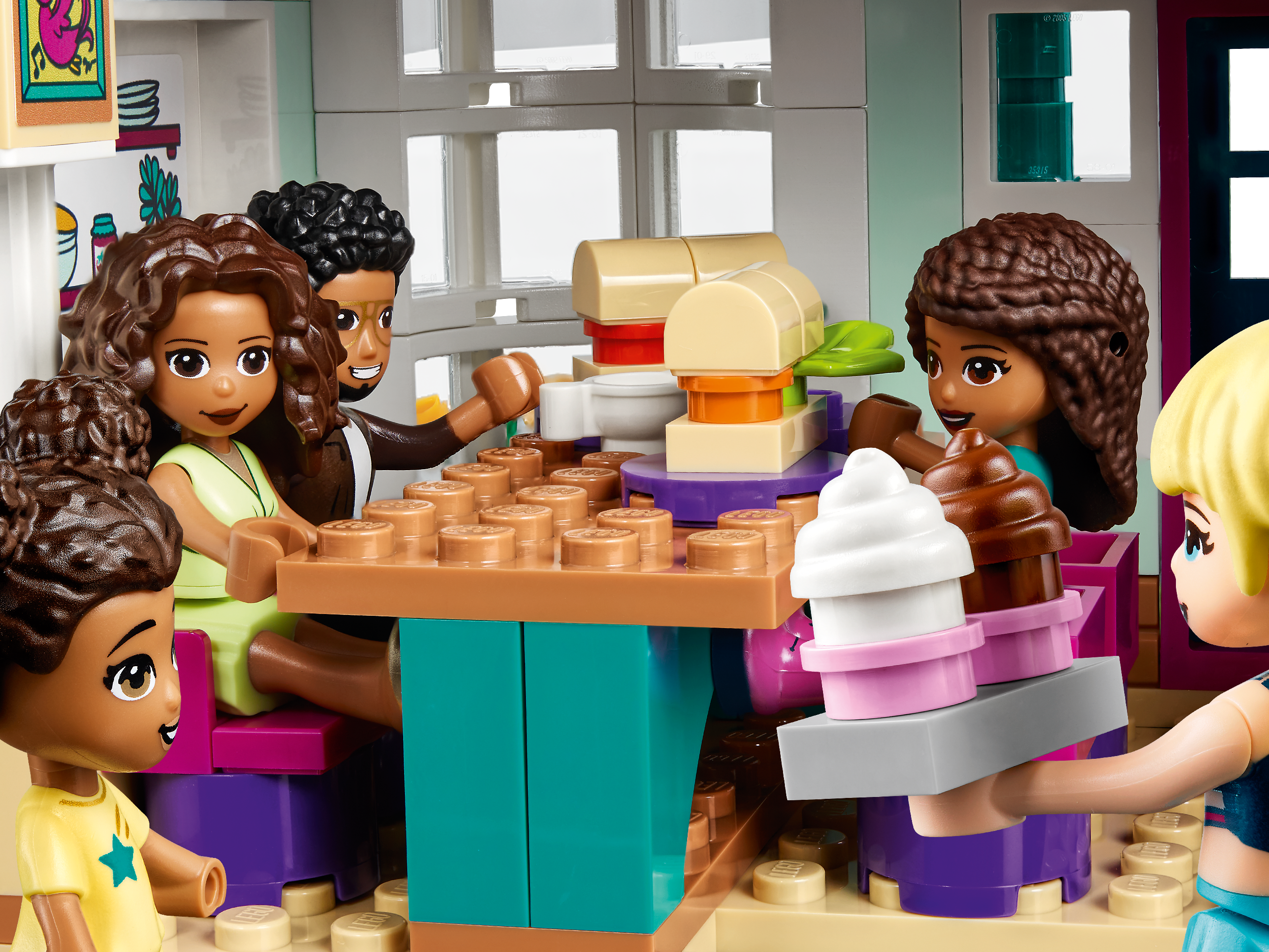 Lego friends 41449 la maison familiale d'andréa jouet avec maison de poupées  pour enfant de 6 ans et plus filles et garçons - La Poste