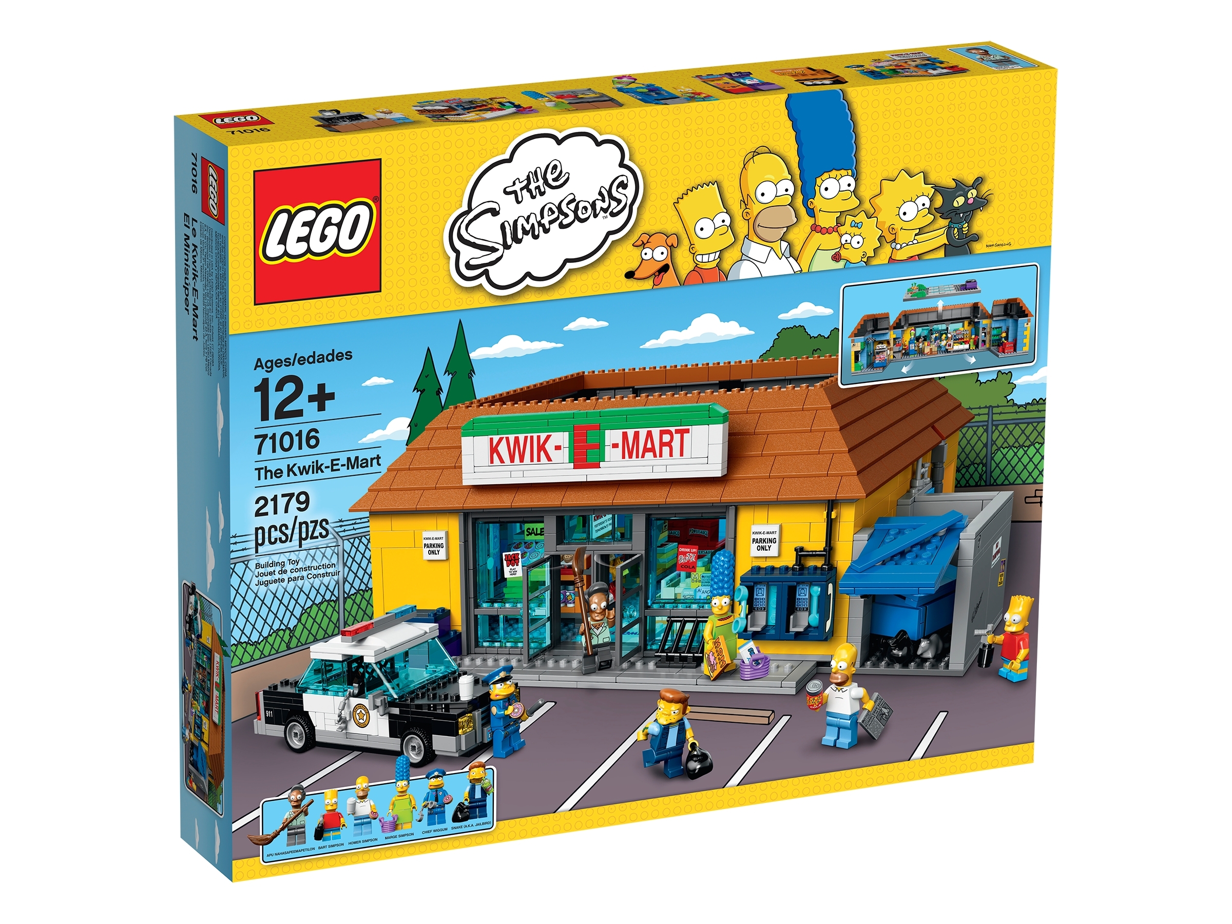 The Kwik-E-Mart 71016 The Simpsons™ | Buy online at the Official LEGO® Shop US