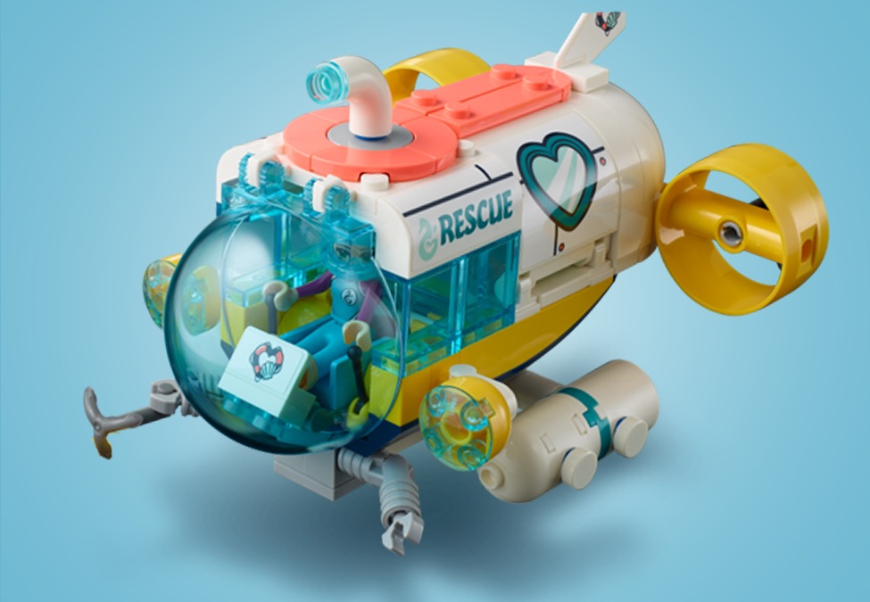 Lego dolphin 2024 rescue mission