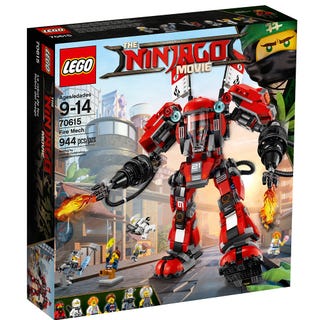 tag Jeg tror, ​​jeg er syg For tidlig Ildrobot 70615 | THE LEGO® NINJAGO® MOVIE™ | Officiel LEGO® Shop DK