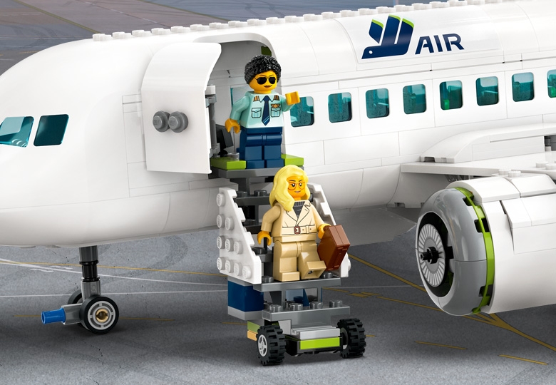 Lego cheap city aviones