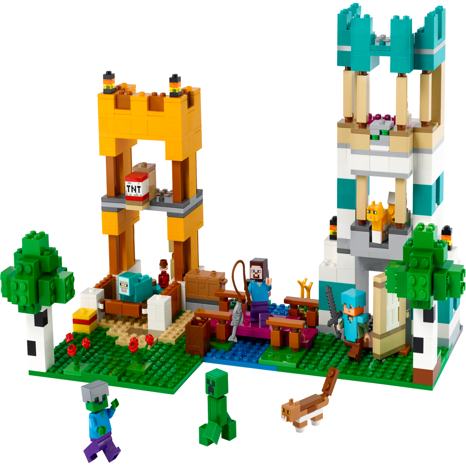 Steve & Creeper™ 41612 | BrickHeadz | Buy online at the Official LEGO® Shop  US
