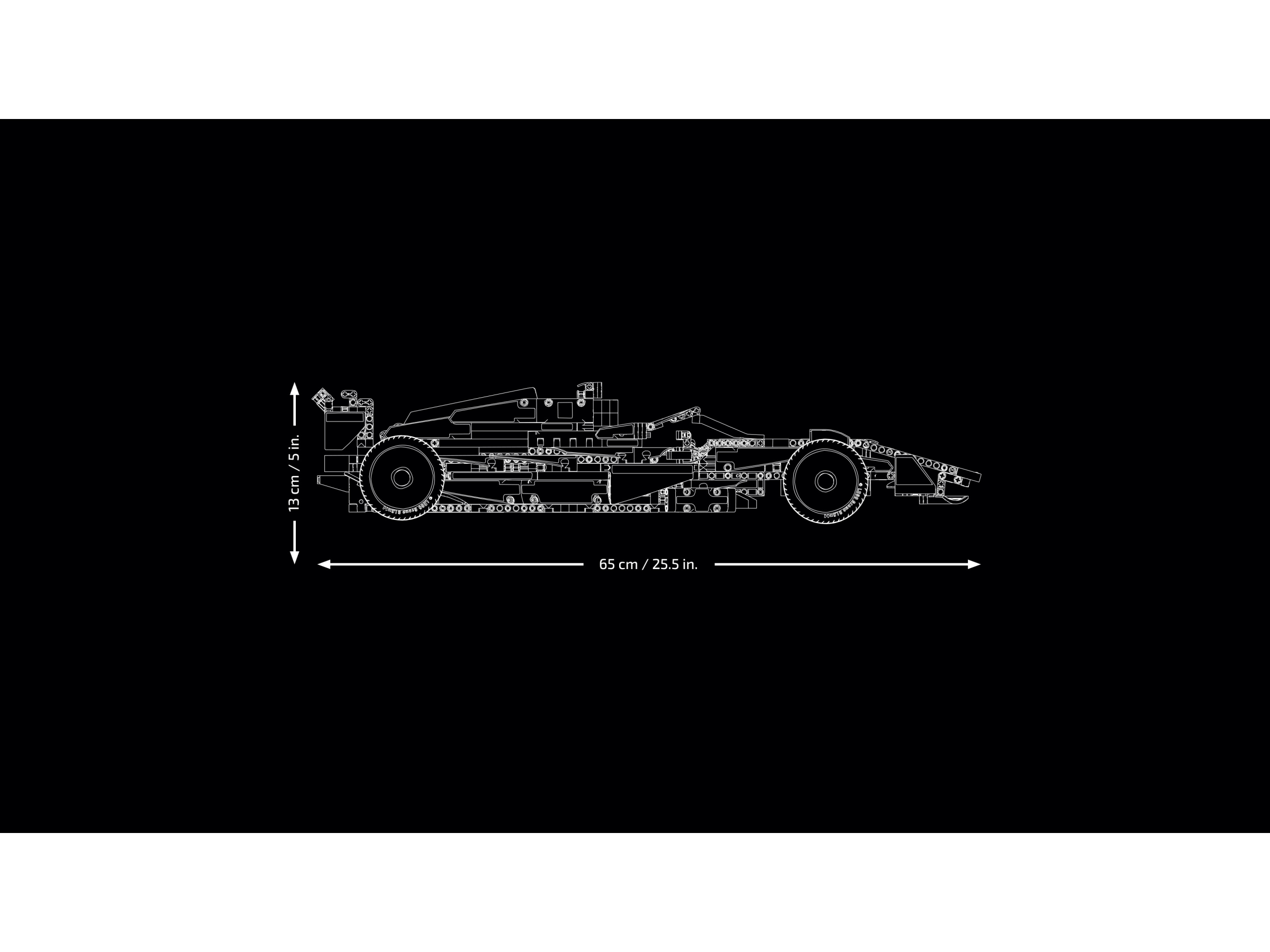 LEGO Technic 42141 pas cher, La voiture de course McLaren Formula 1