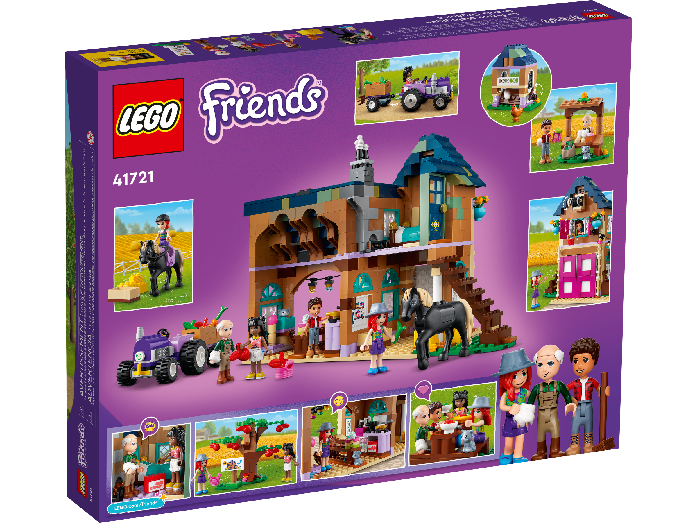 LEGO Friends - Granja orgánica - 41721, Lego Friends