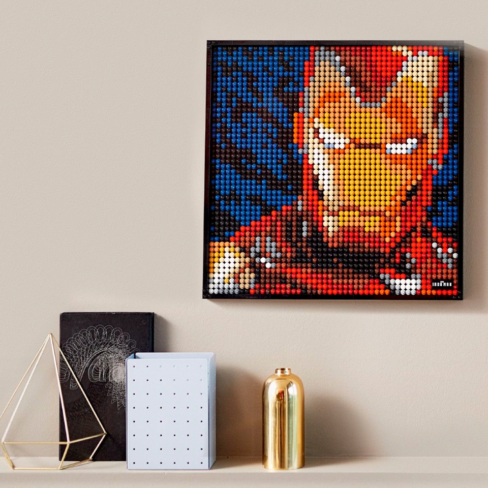 lego art avengers