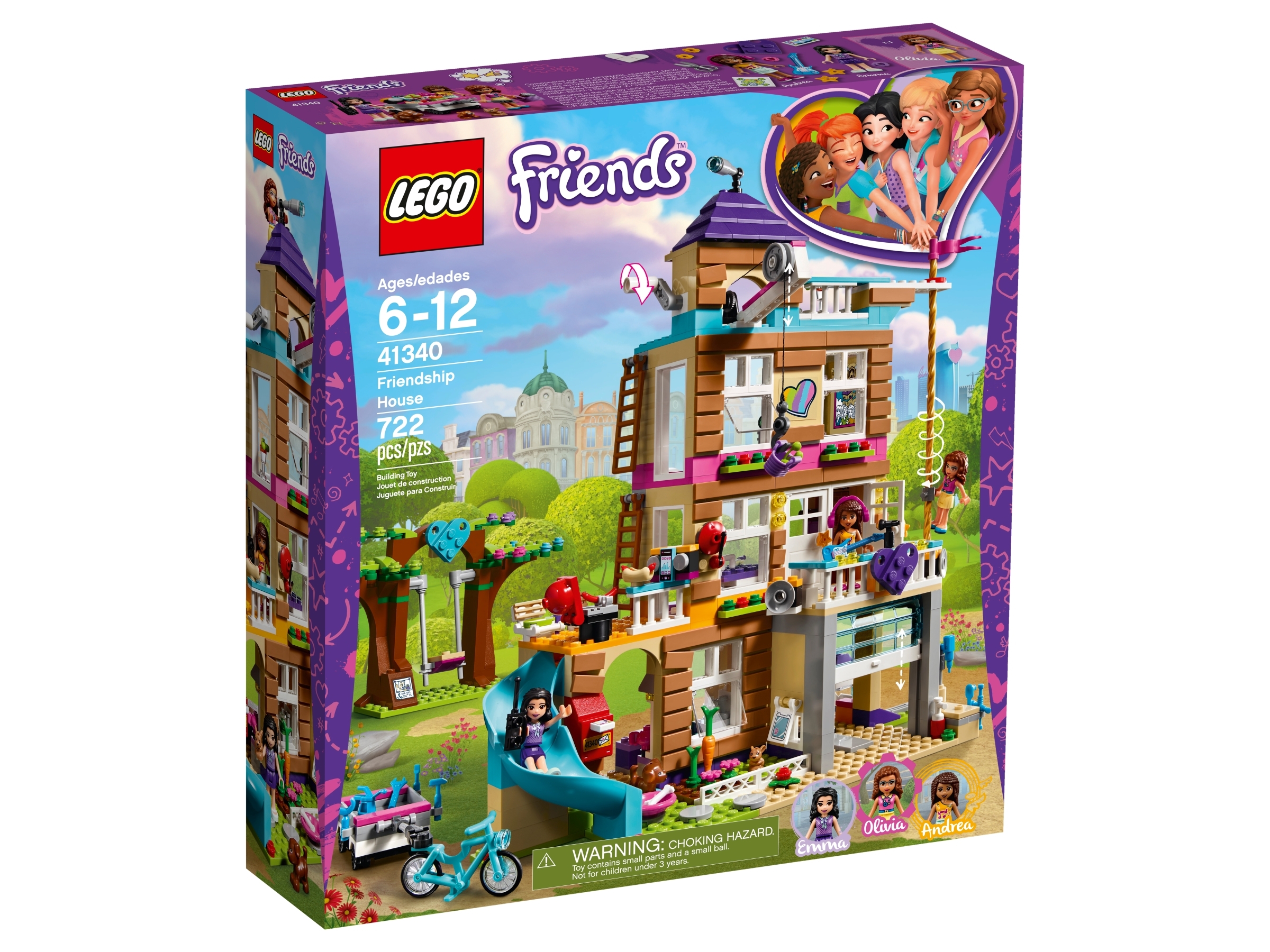 lego friends friendship house converted fire station
