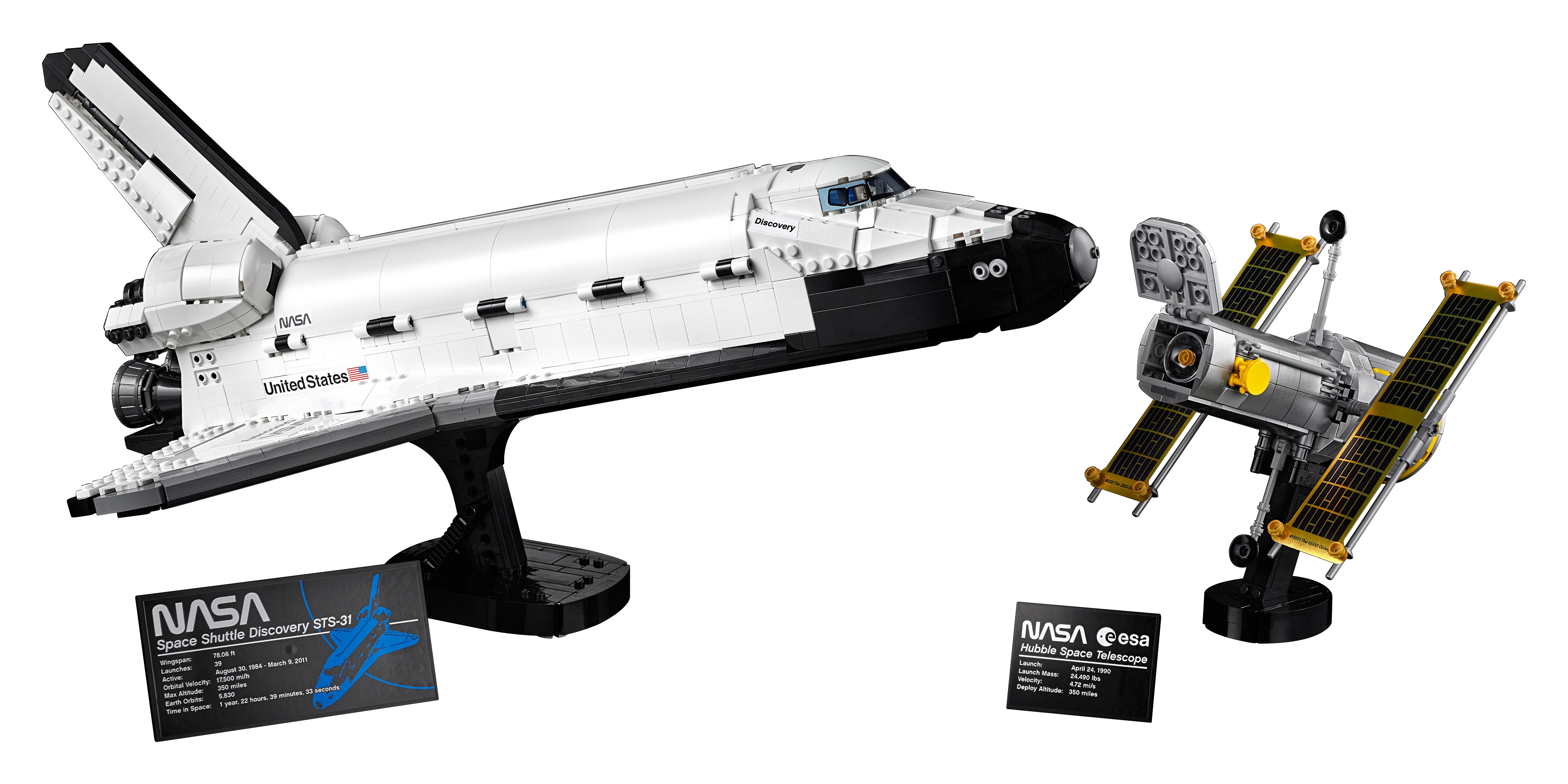 NASA Space Shuttle Discovery 10283, LEGO Creator Expert