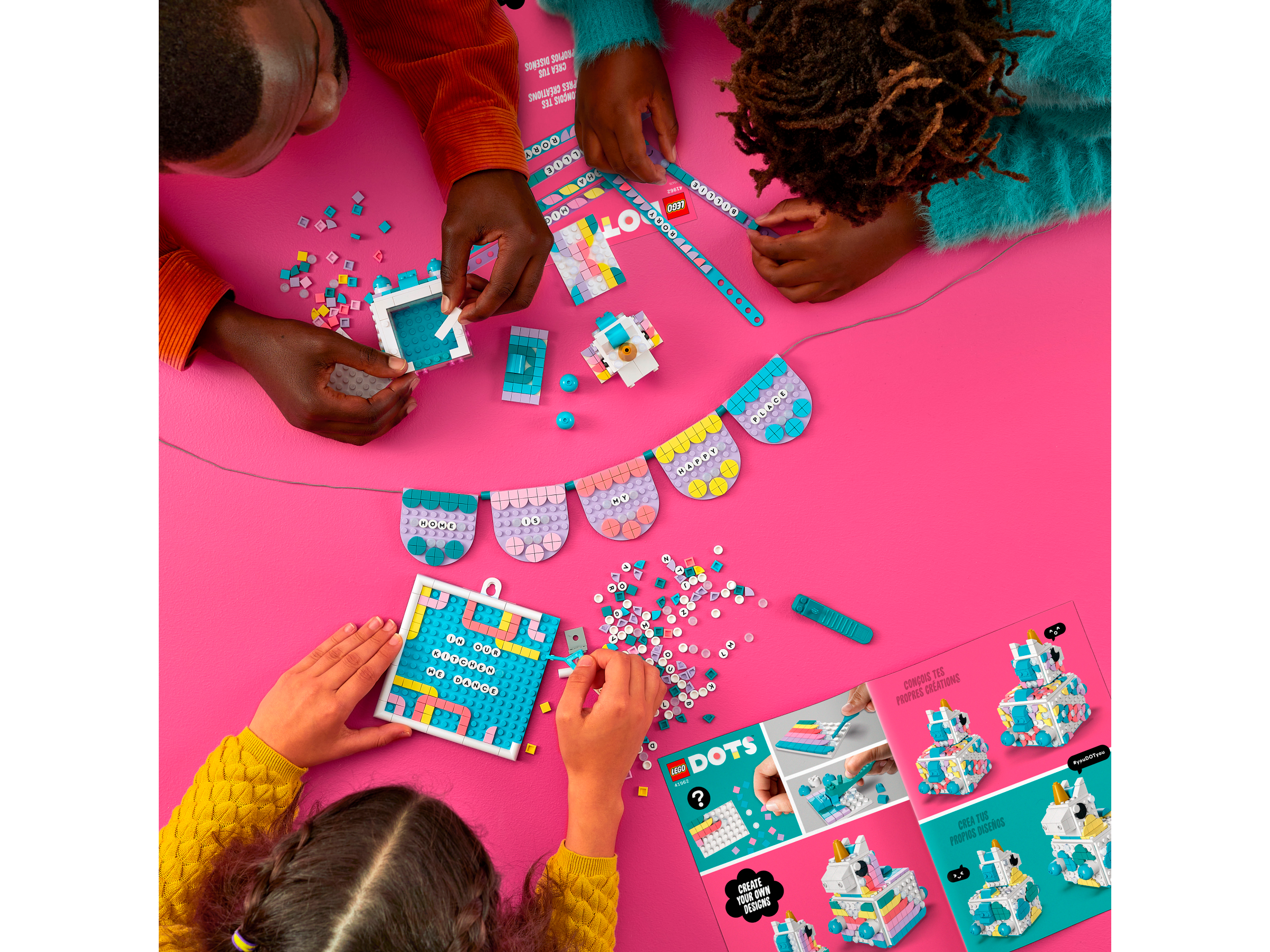 Jeu de construction - LEGO - 41962 DOTS Le Kit Créatif Familial Licorne -  707 pièces - Rose et Multicolore - Cdiscount Jeux - Jouets