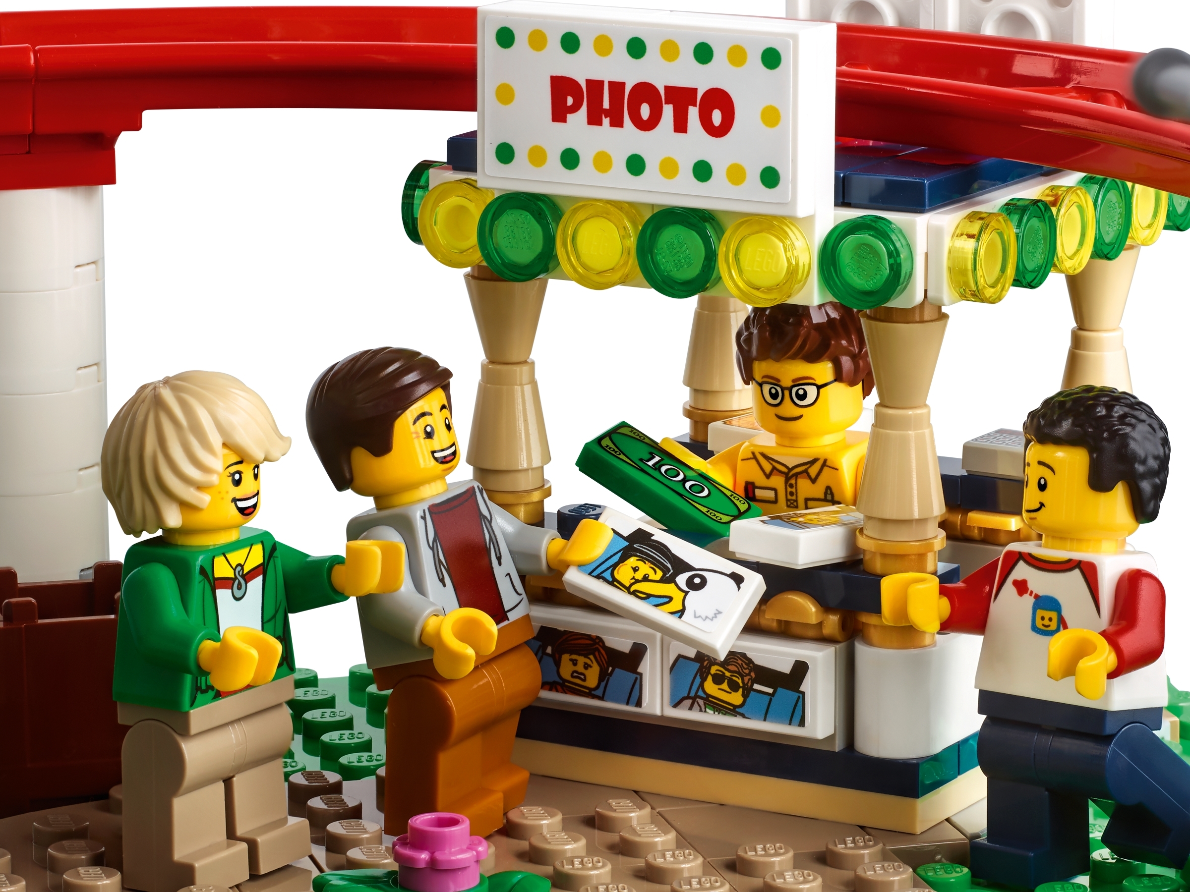 LEGO Creator Expert Roller Coaster 10261 Building Kit 4124 Pieces - Plastic