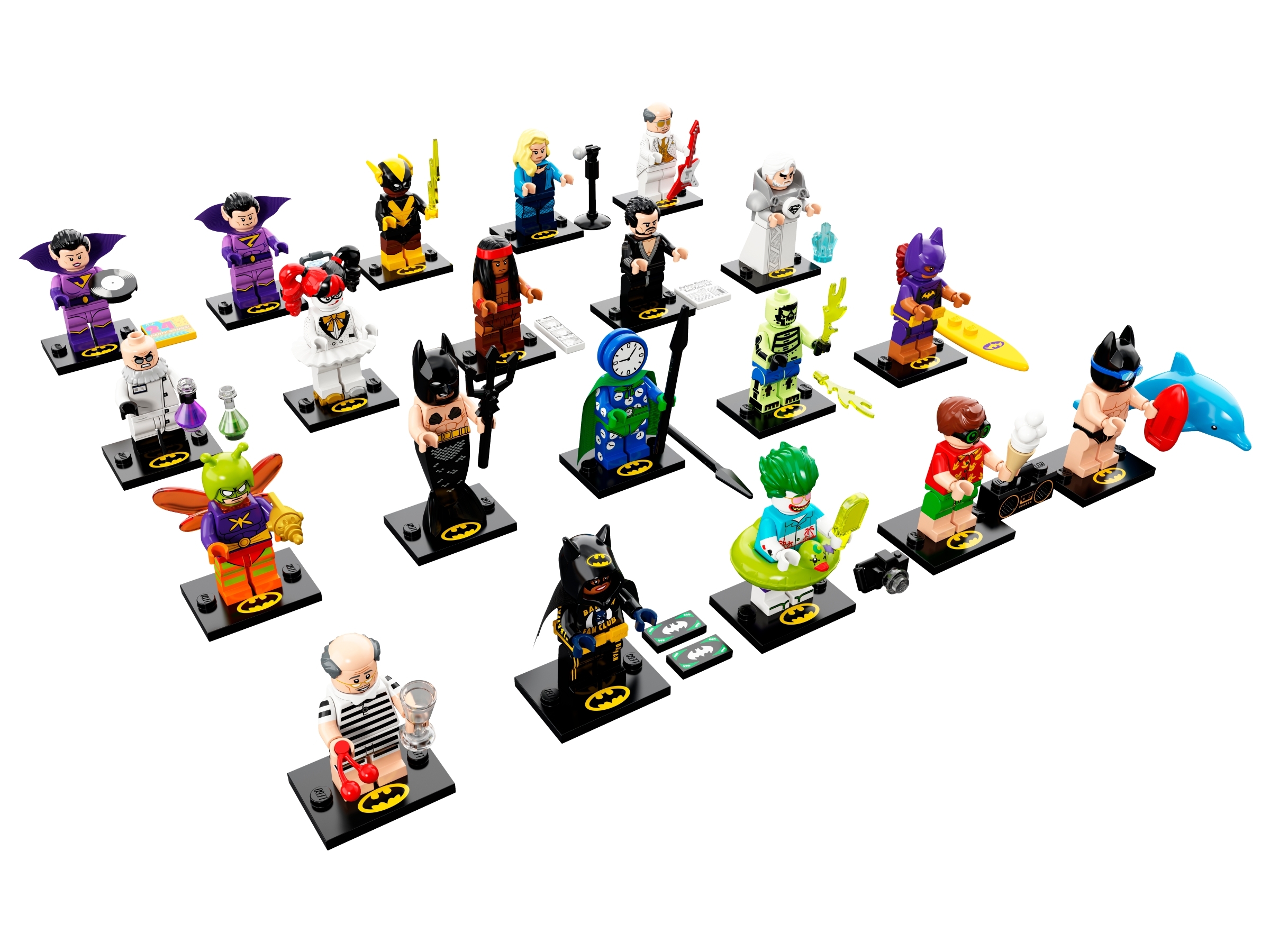 the lego batman movie minifigures series