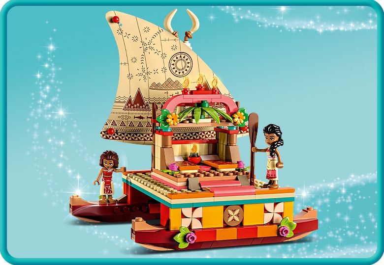 Moana store lego boat