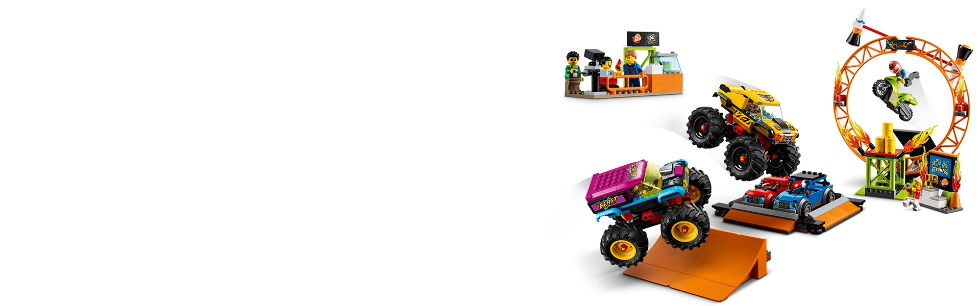 Stunt Show Arena 60295 | City | Buy online at the Official LEGO