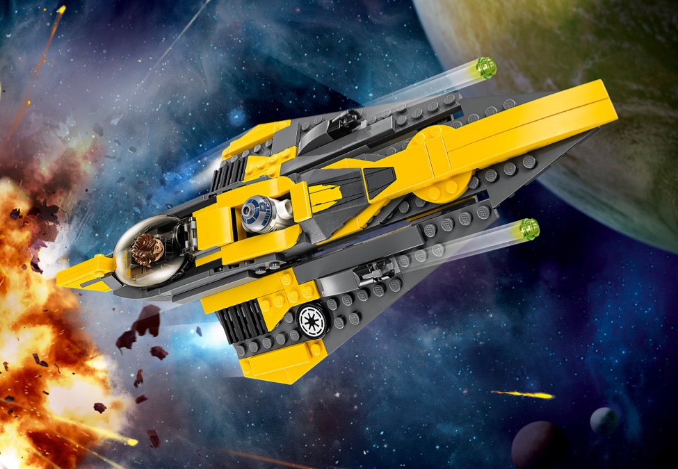 anakin yellow ship lego