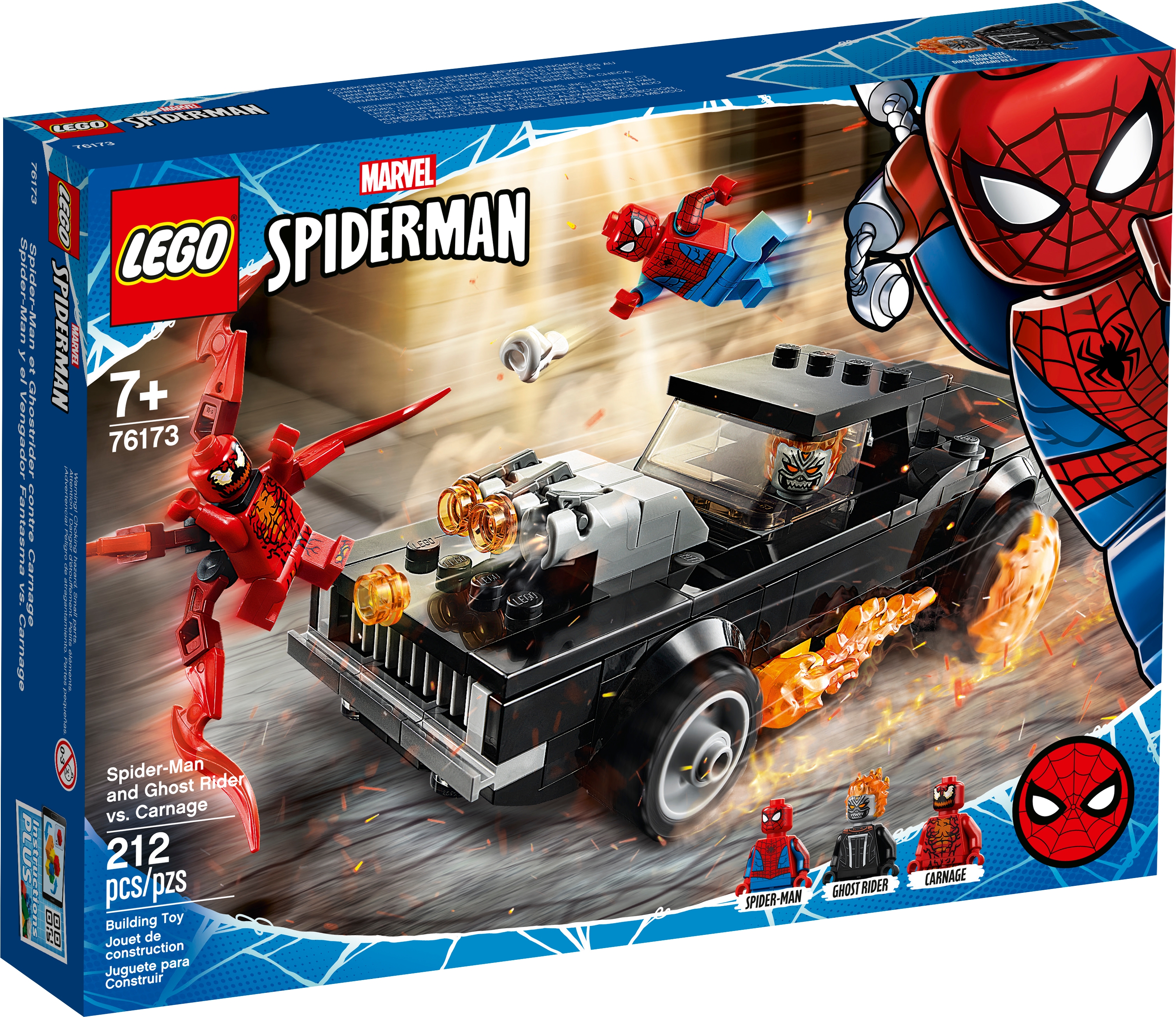 vredig Je zal beter worden slaaf Spider-Man and Ghost Rider vs. Carnage 76173 | Spider-Man | Buy online at  the Official LEGO® Shop US