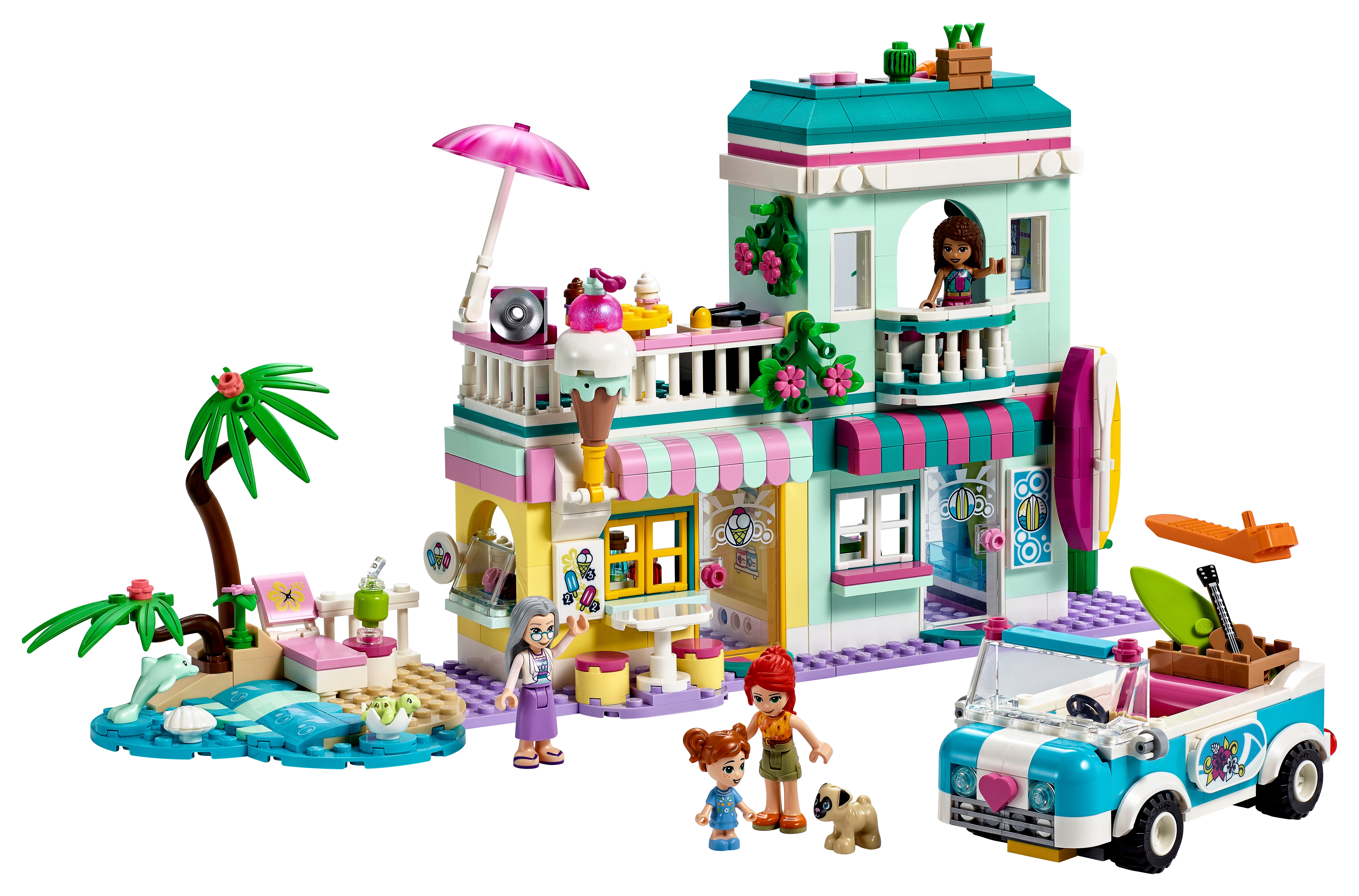 LEGO レゴフレンズ サーファーのビーチハウス 41693廃盤流通限定商品-