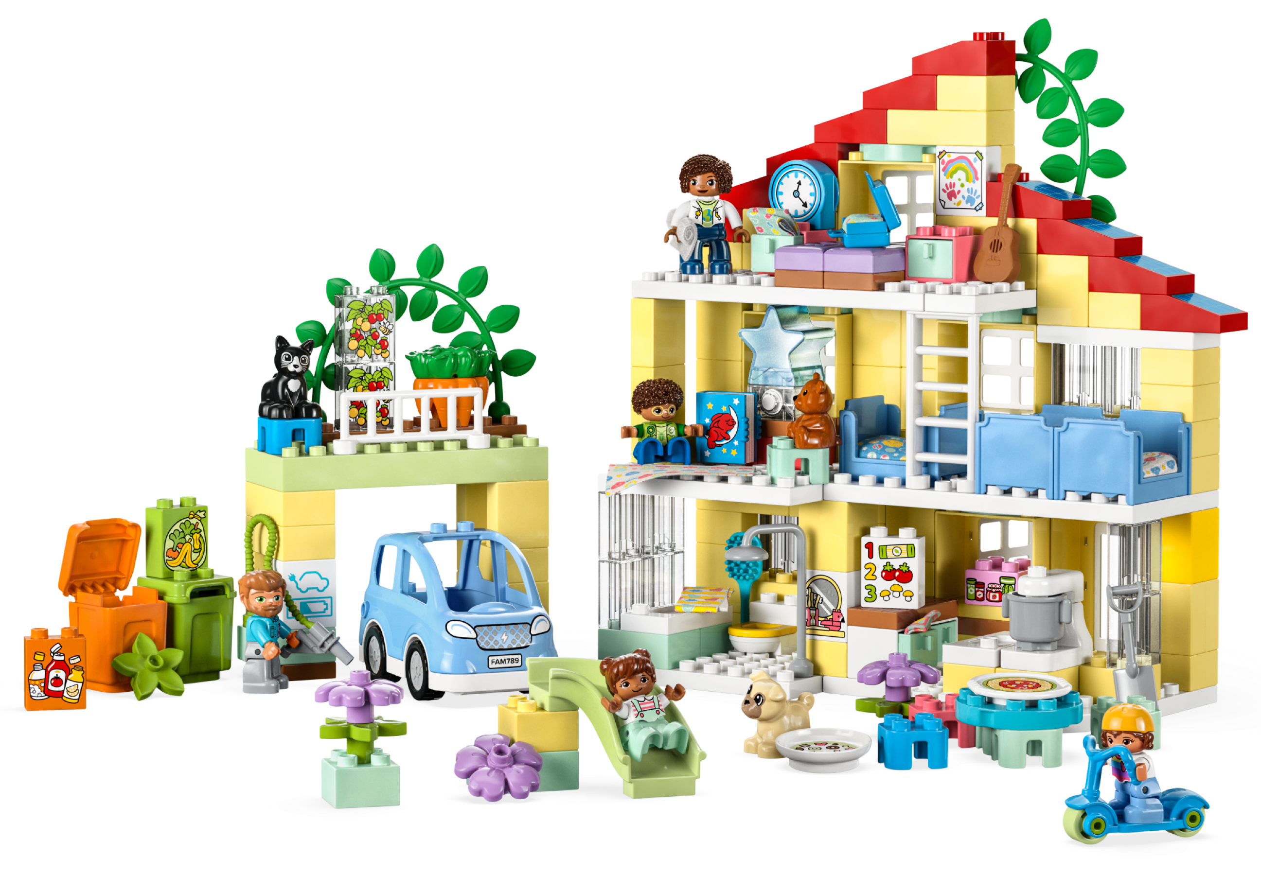 Ensemble de cintres muraux LEGO en bois de Lego 