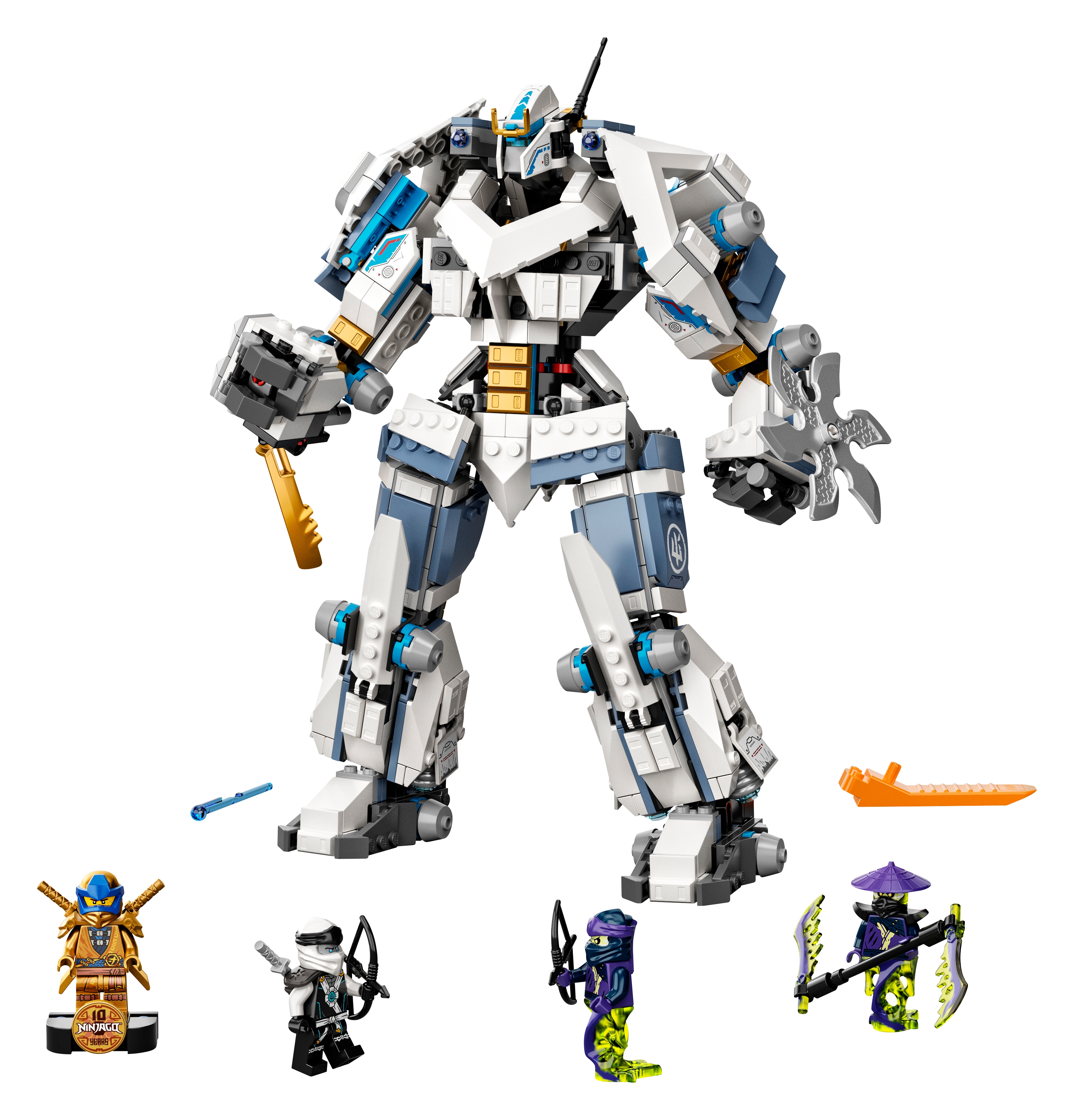 Zane's Titan Mech Battle 71738 | NINJAGO® | Buy online at the Official  LEGO® Shop US