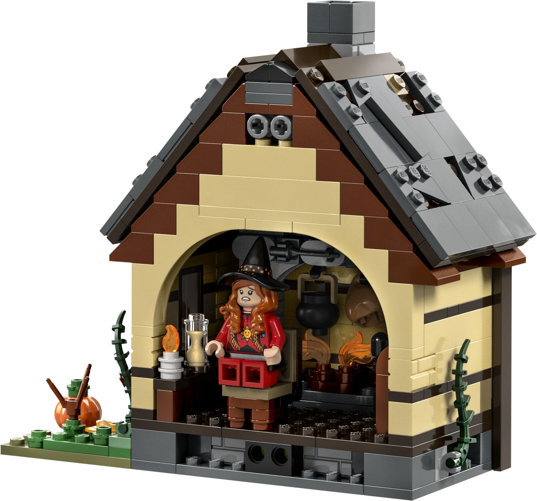 Teca per LEGO 21341 Disney Hocus Pocus – L 33 x P 39 x H 33 cm