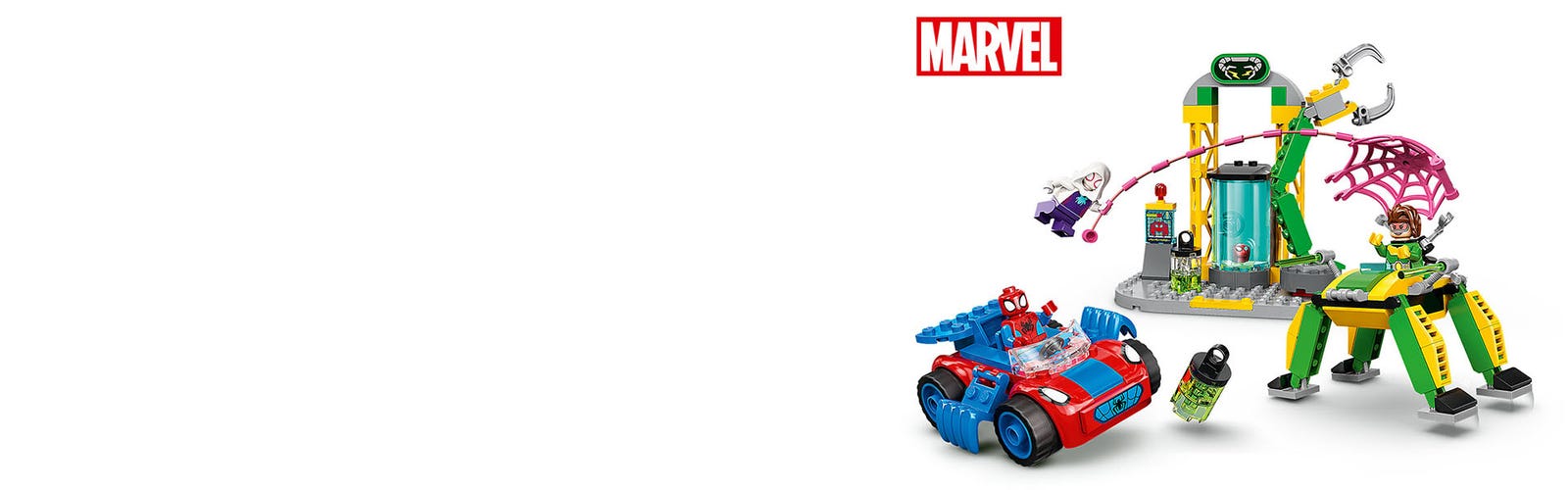 LEGO® Marvel 10783 Spider-Man dans le labo de Docteur Octopus