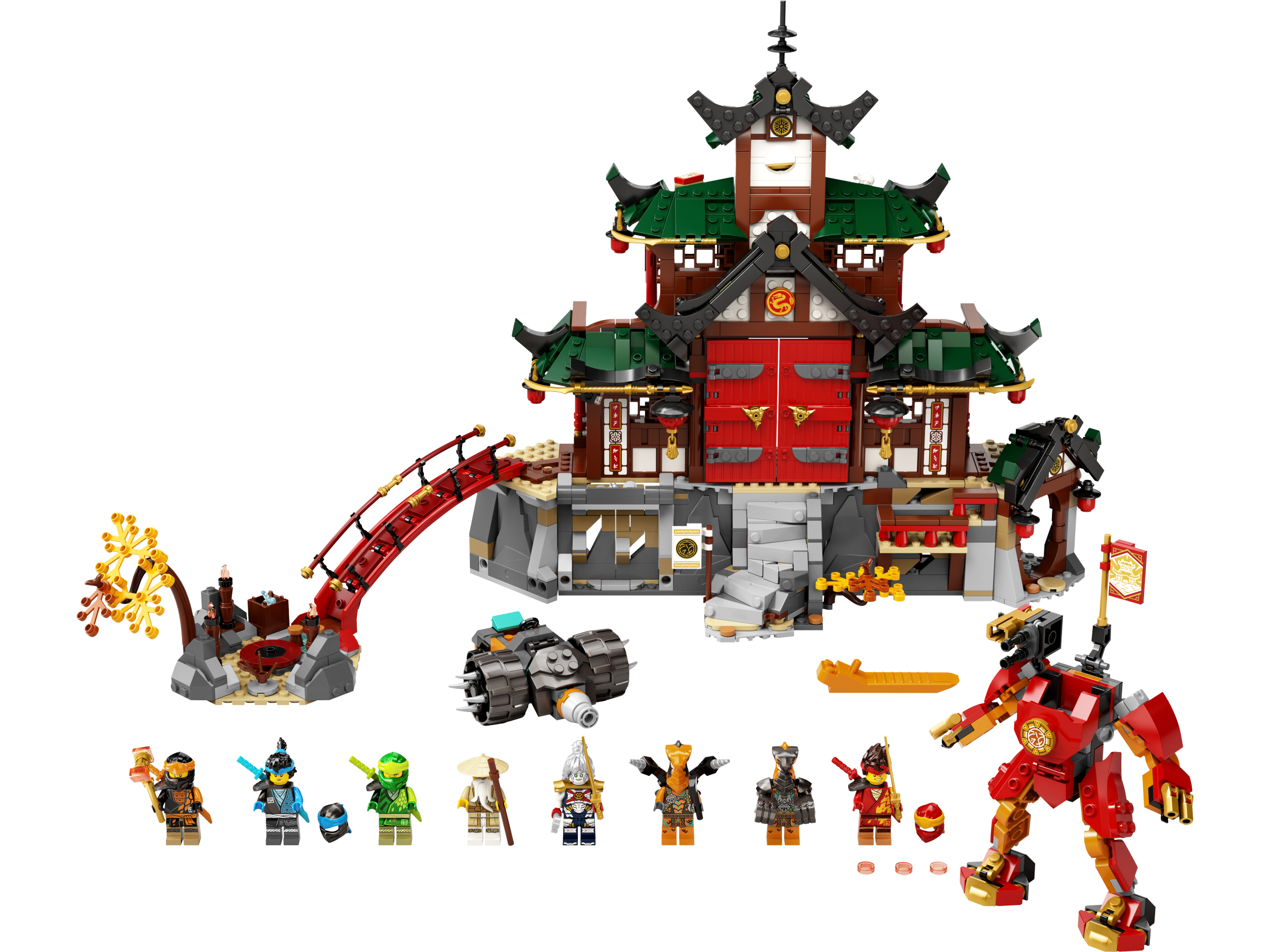 Portret tussen Onzeker Ninja Dojo Temple 71767 | NINJAGO® | Buy online at the Official LEGO® Shop  US