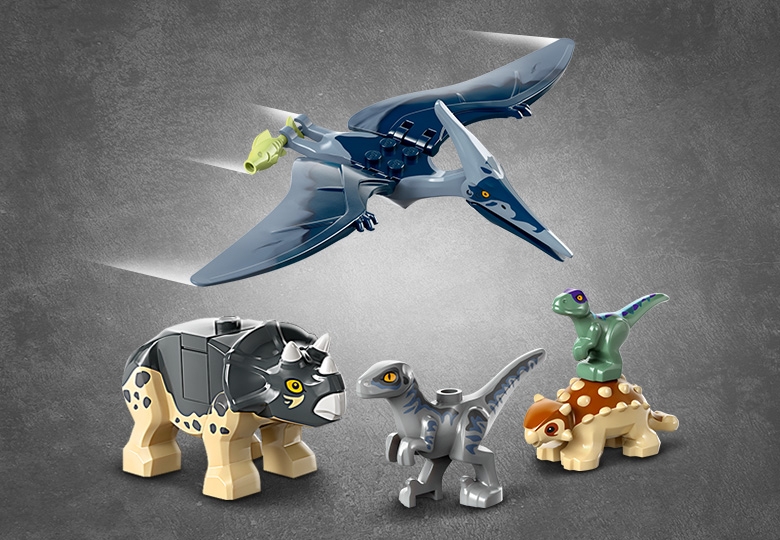 Lego baby triceratops sale