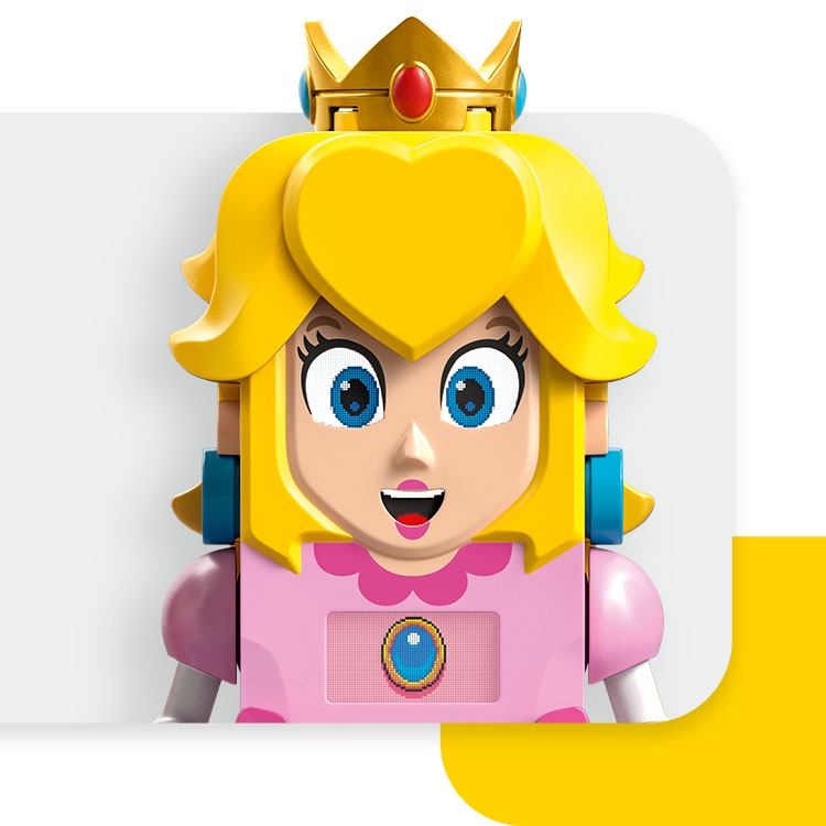 lego mario princess peach