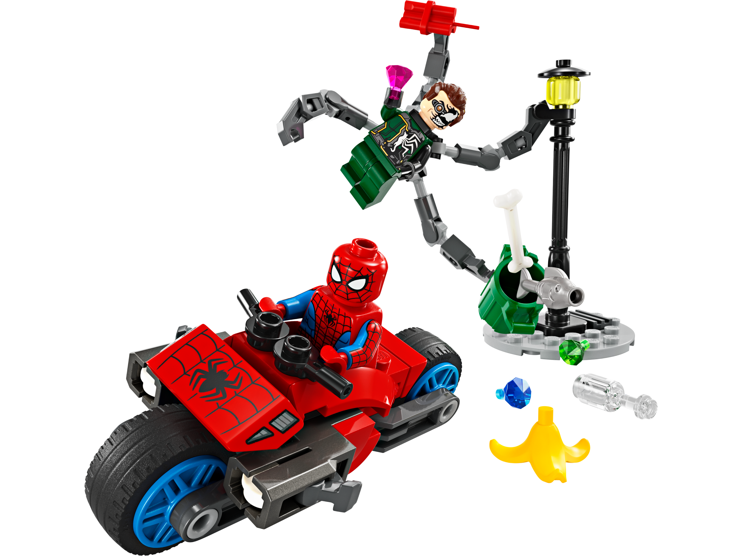 スパイダーマンとドクター・オクトパスのバイクチェイス 76275 | レゴ 