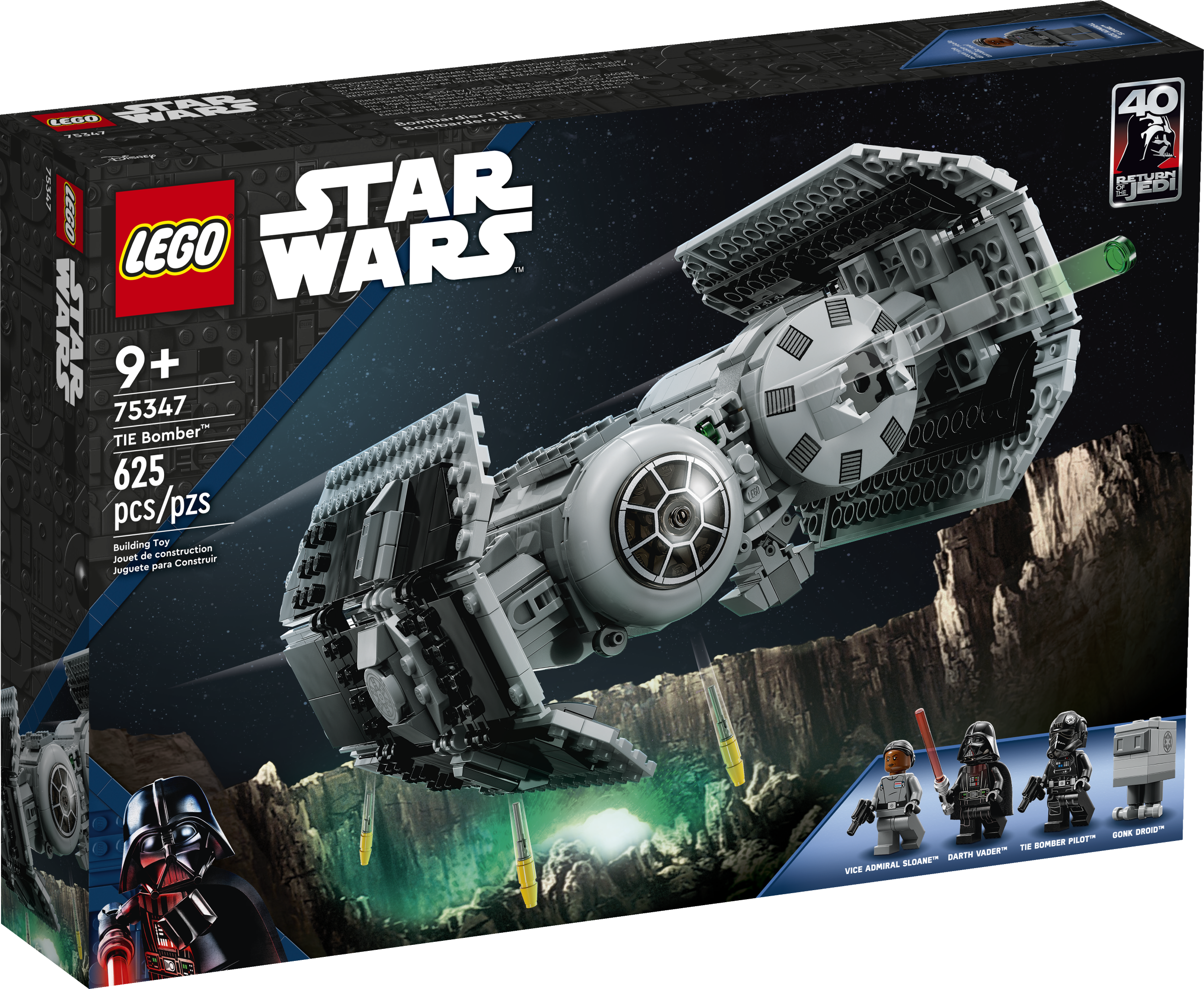 75347 - LEGO® Star Wars - Le Bombardier TIE LEGO : King Jouet, Lego,  briques et blocs LEGO - Jeux de construction
