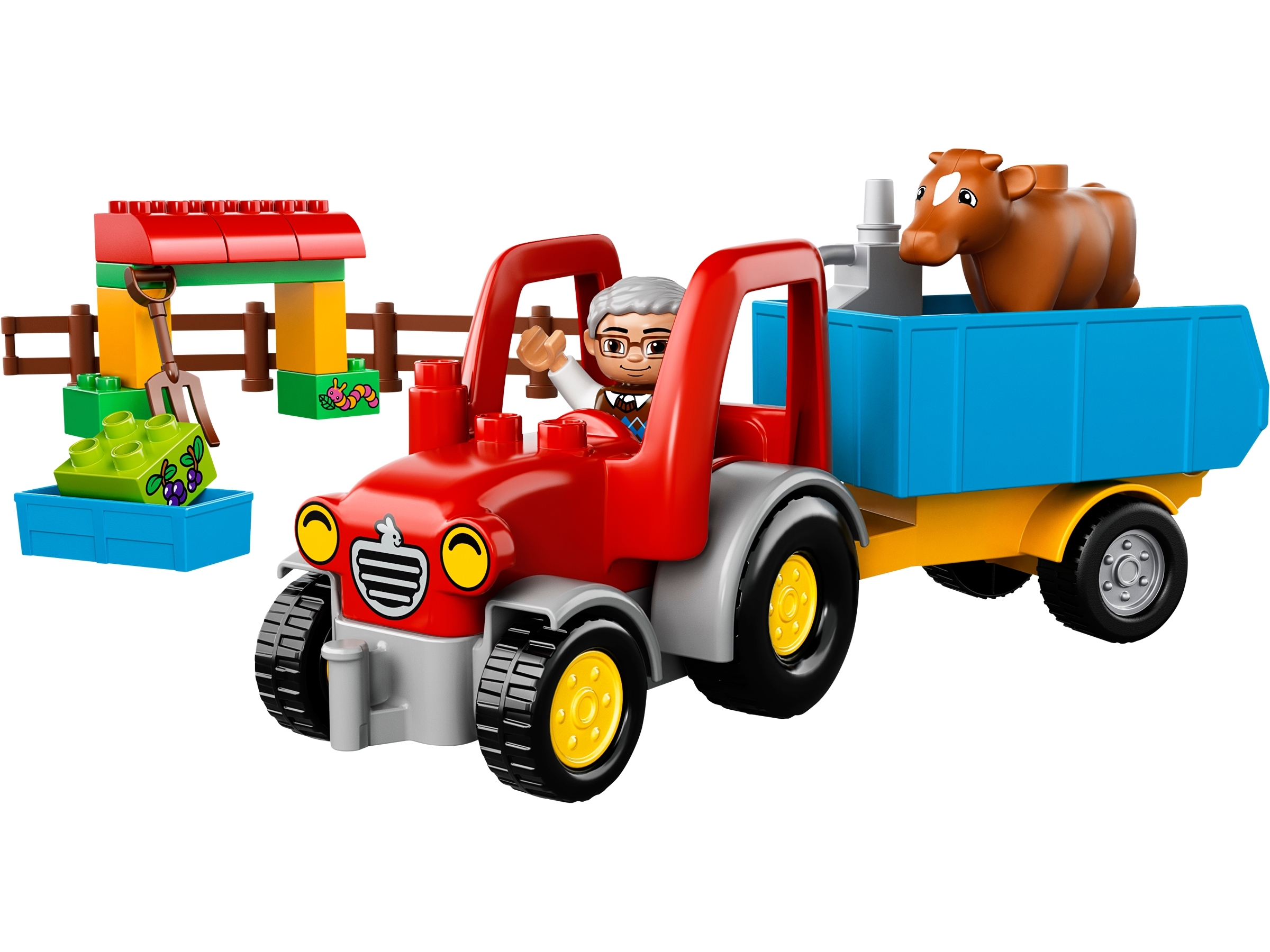 lego duplo tractor set