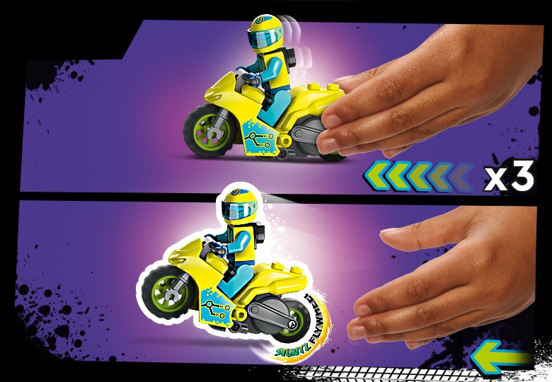 Cyber Stunt Bike 60358 | City | Buy online at the Official LEGO 