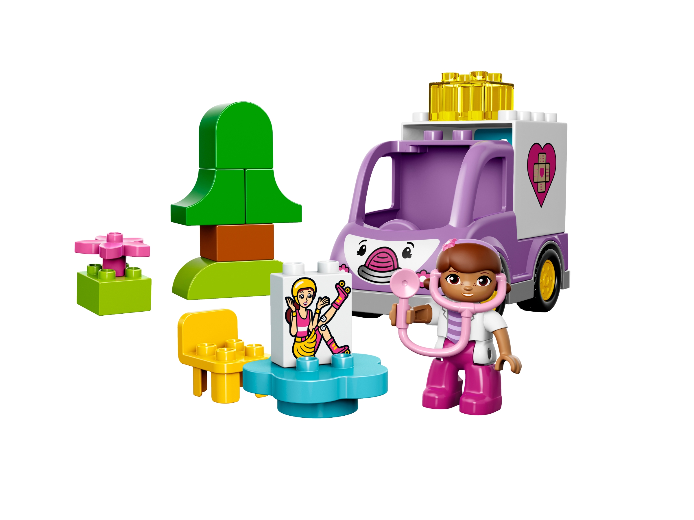 Doktor McStuffins - Ambulancen Rosie 10605 DUPLO® | Officiel LEGO® Shop DK