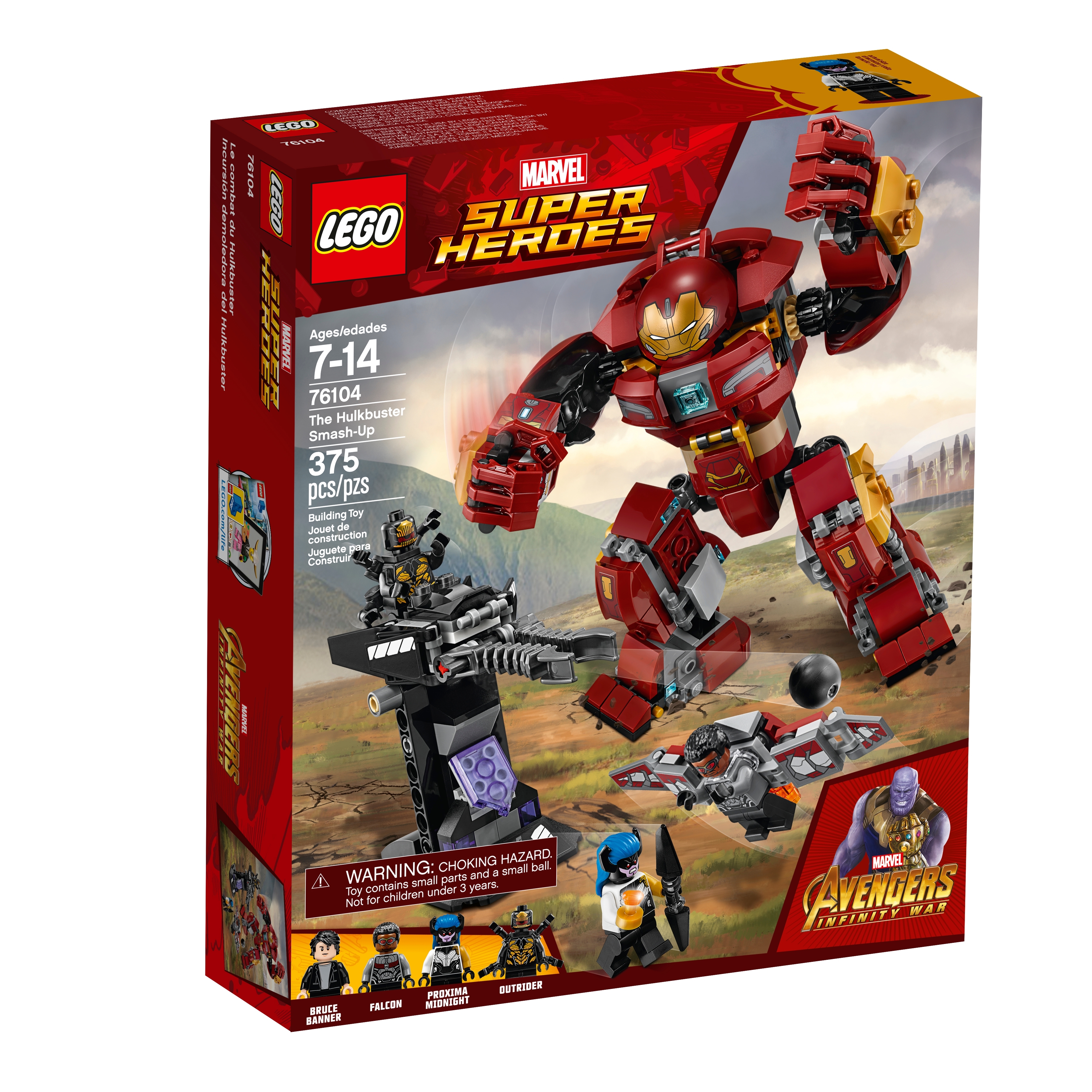 the hulk buster lego