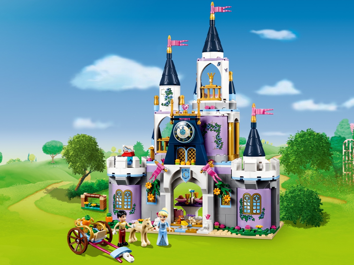 castillo de lego para niñas