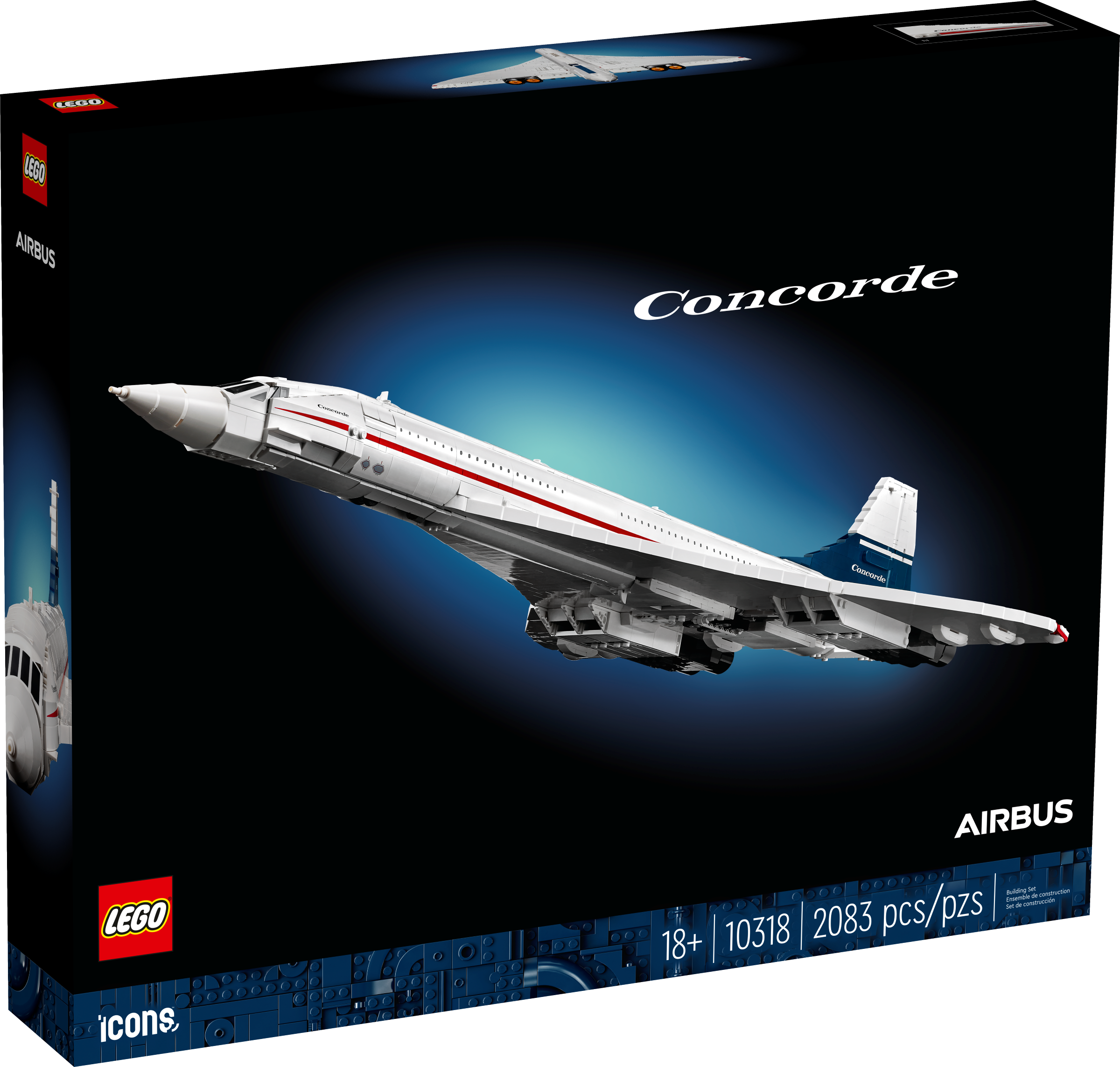 Concorde 10318 | LEGO® Icons | Buy online at the Official LEGO® Shop US