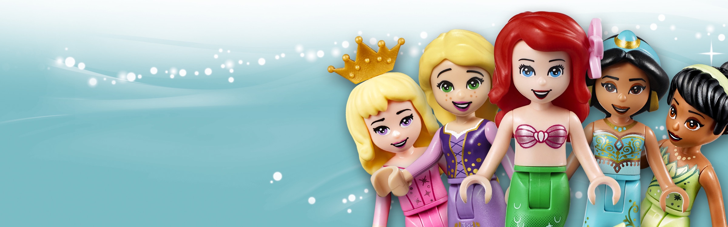 Lego disney 2024 princesses minifigures