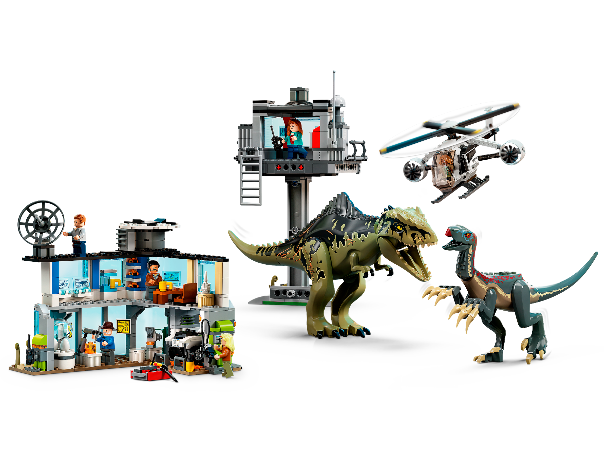 LEGO◇男の子/76949/ジュラシックワールド/ギガノトサウルスとテリシノ