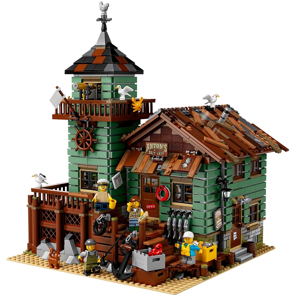 fishing shack lego