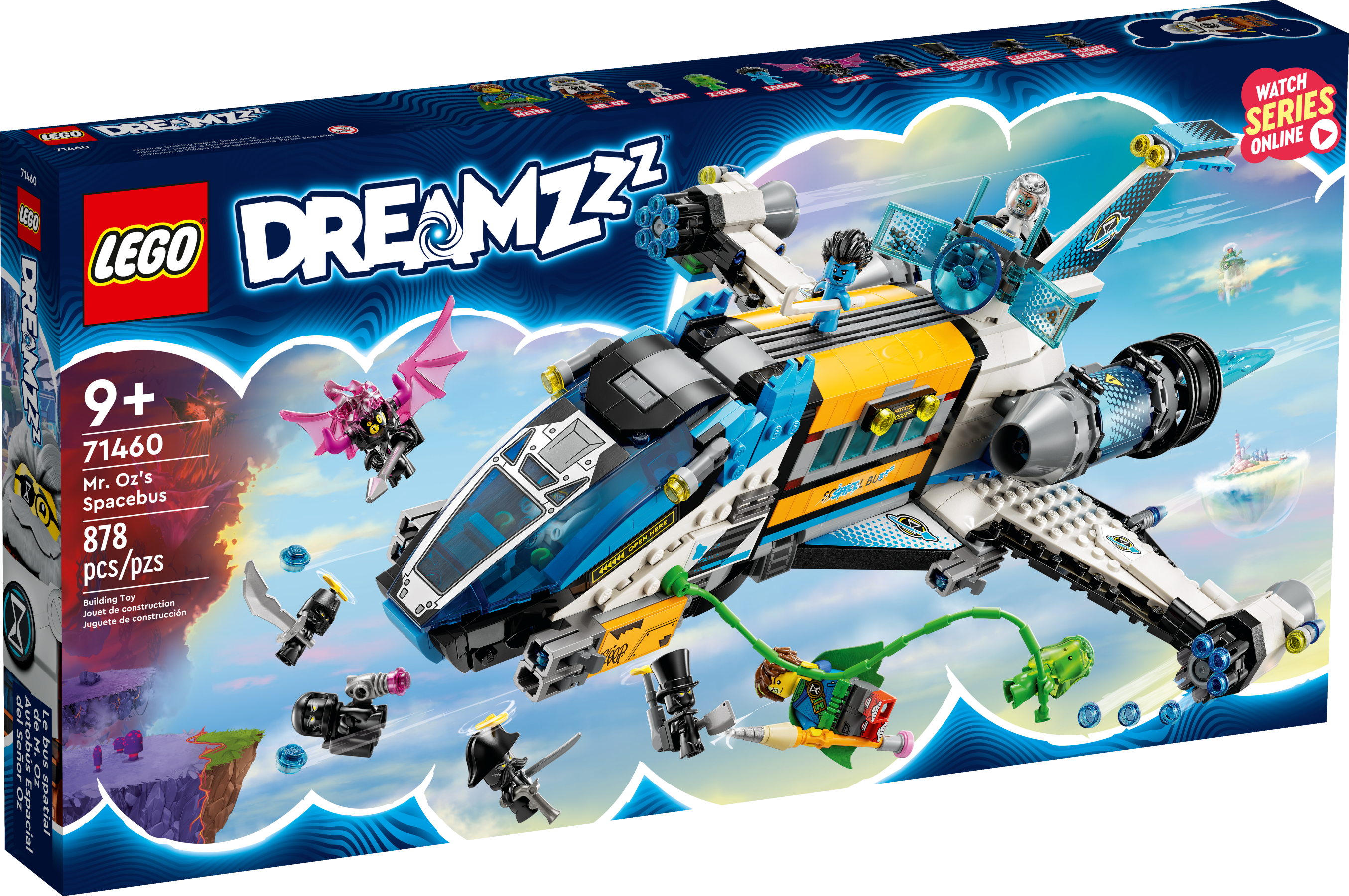 Fractie Rijd weg Ambassade Dhr. Oz' ruimtebus 71460 | LEGO® DREAMZzz™ | Officiële LEGO® winkel BE