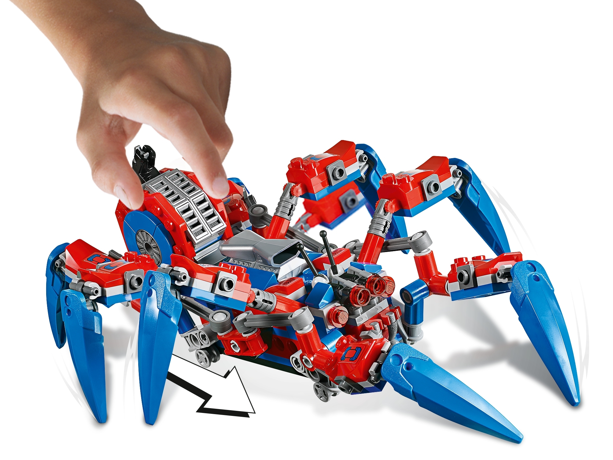 LEGO 76114 Super Heroes - Le Véhicule Araignée De Spider-Man 