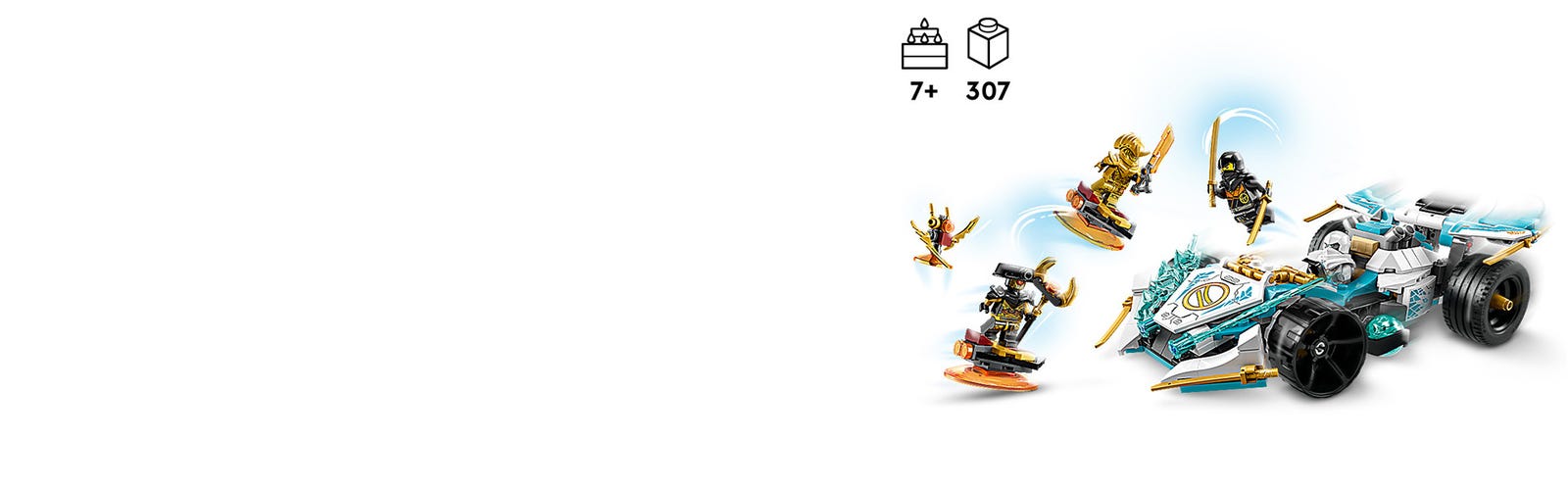 LEGO Ninjago Auto de Competencia Spinjitzu 71791