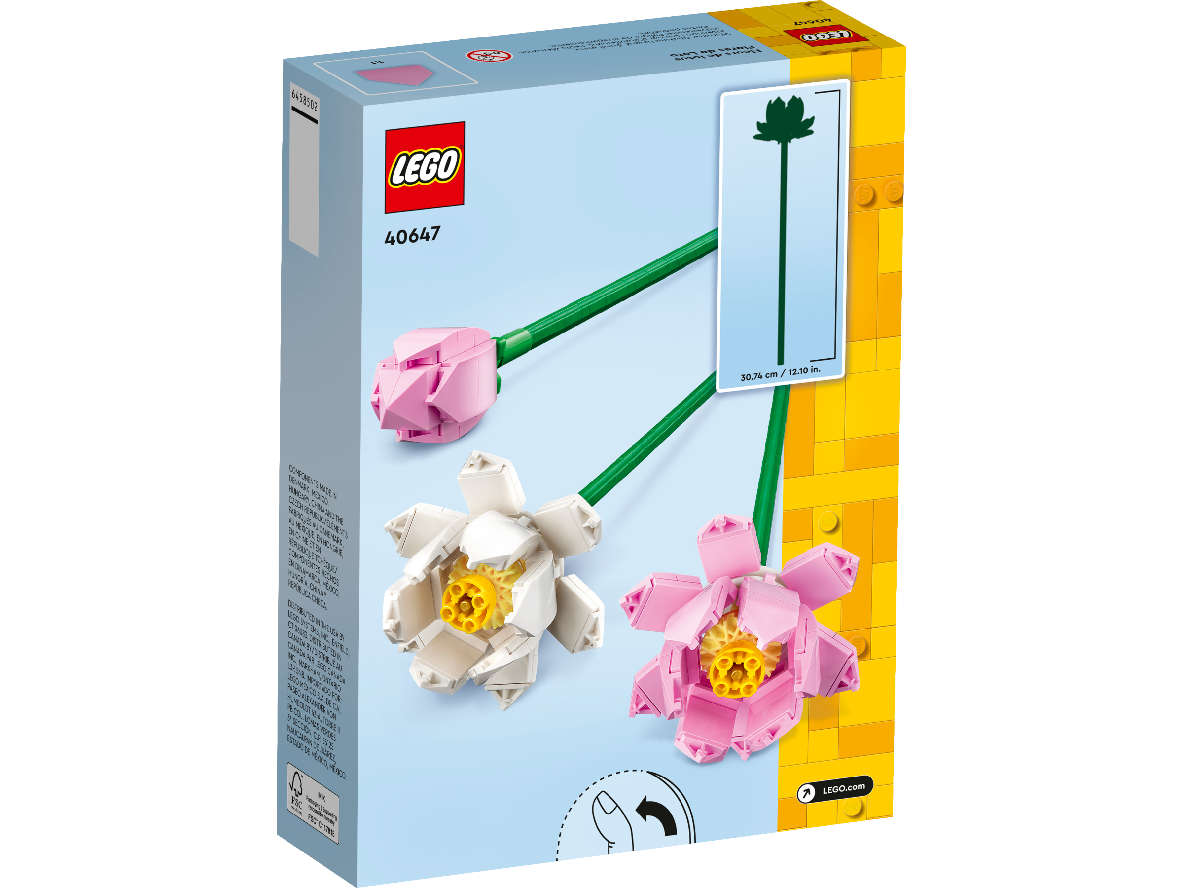 Lotus Flowers 40647 | Other | Buy online at the Official LEGO® Shop US