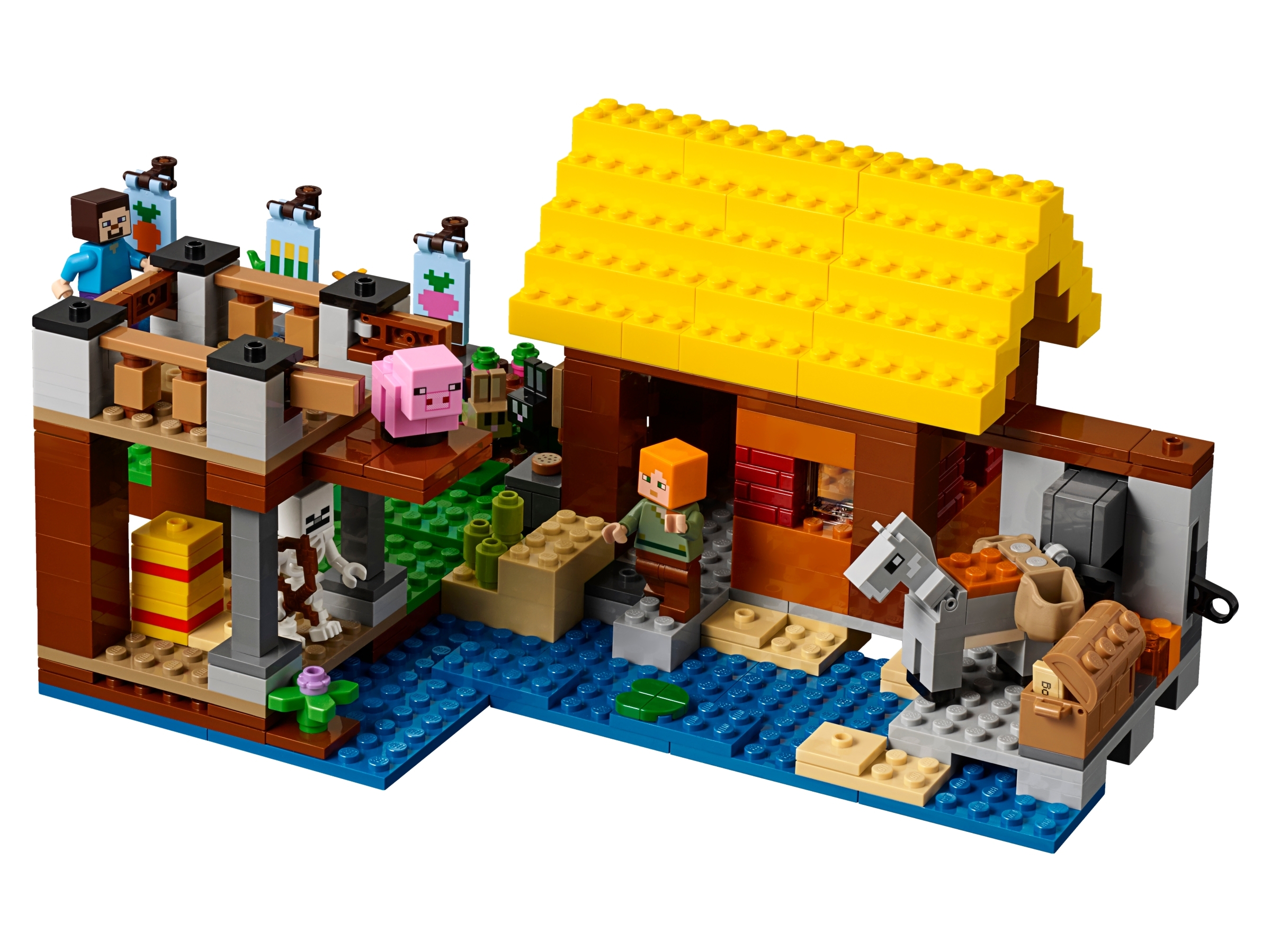 the farm cottage lego minecraft