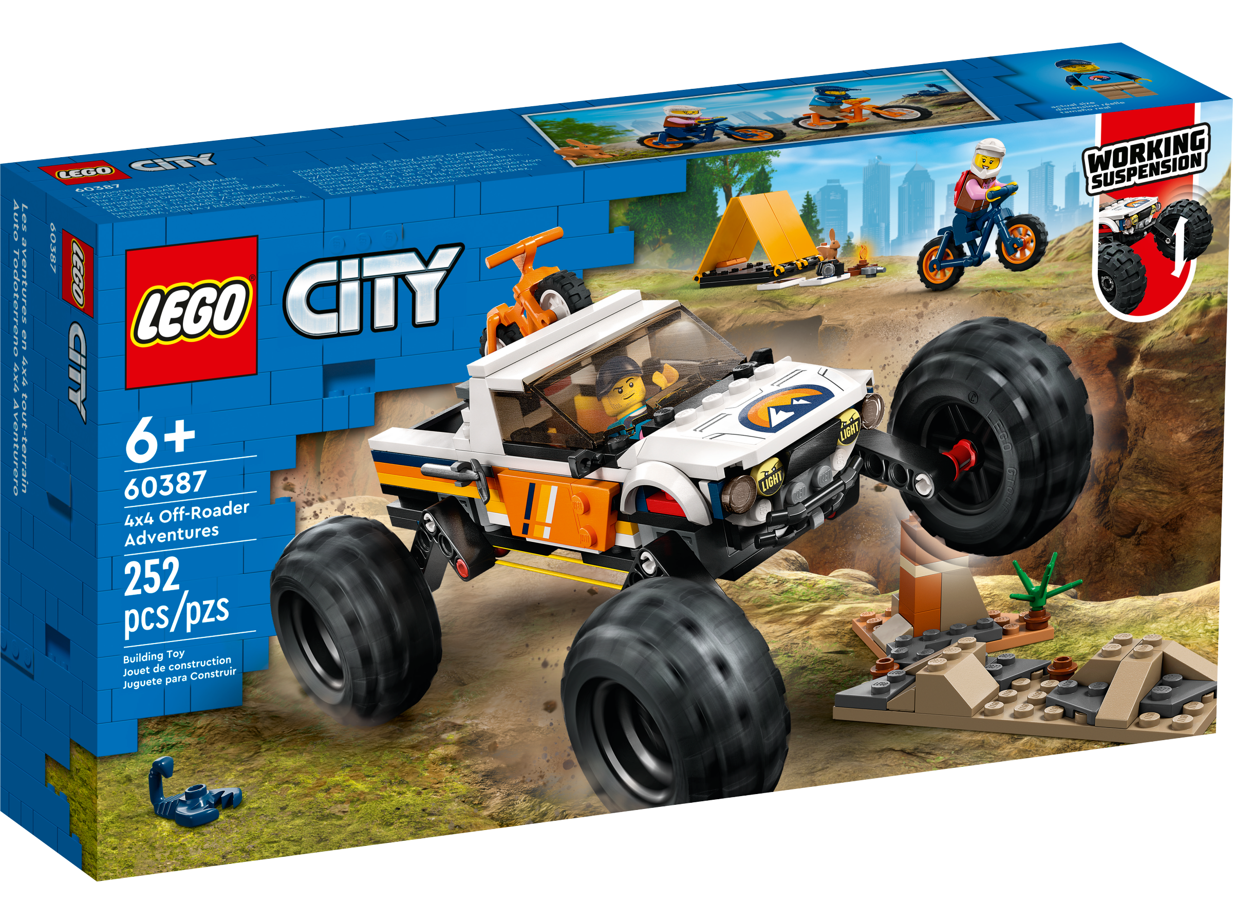 the Official US Buy Shop | at | online LEGO® 60387 Off-Roader City Adventures 4x4