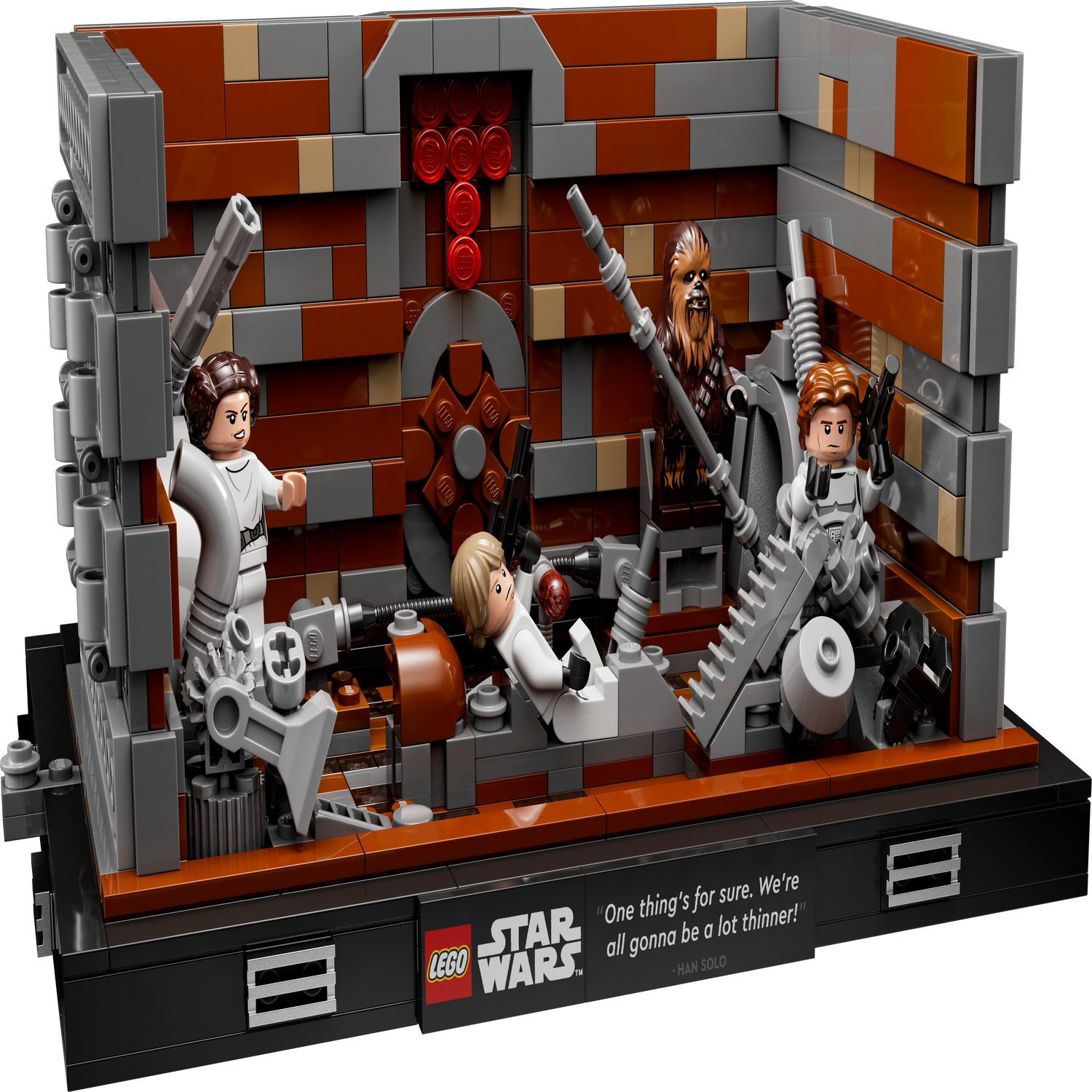 Death Star™ Trash Compactor Diorama 75339 | Star Wars™ | Buy online at the  Official LEGO® Shop GB