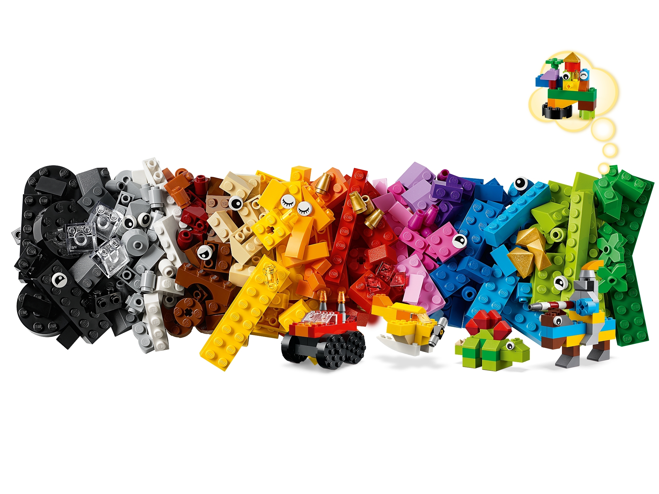 LEGO Classic базовый набор кубиков 11002