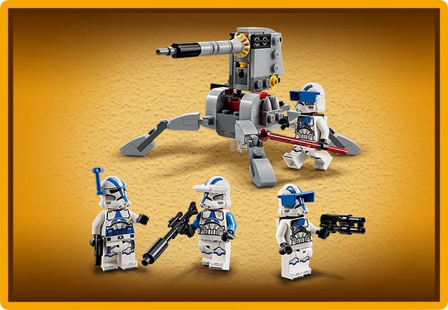 LEGO Star Wars: Clone Troopers Battle Pack (75345) – The Red Balloon Toy  Store