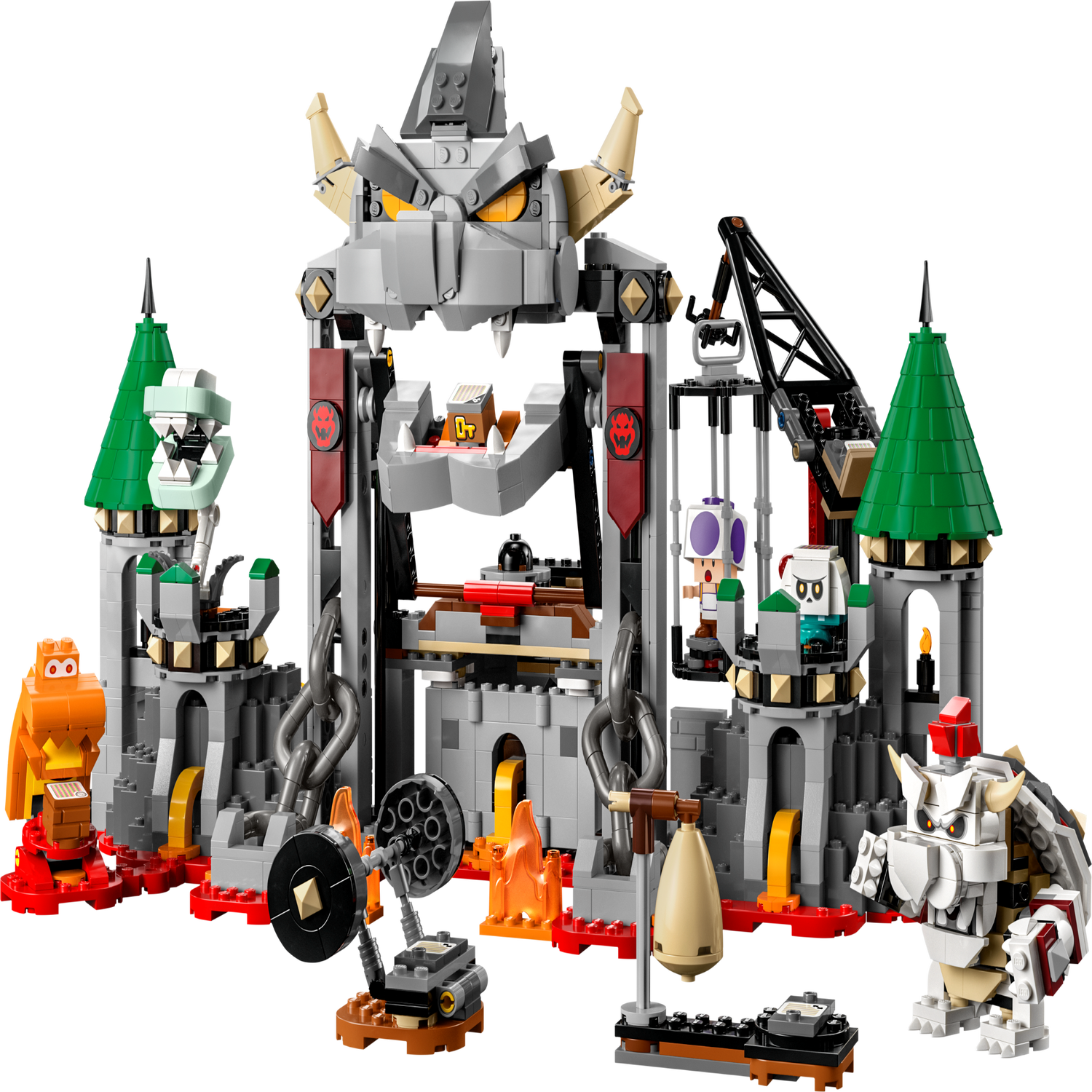 Set de construcción Lego Set de expansión: Batalla contra Bowsitos en el  Castillo de Super Mario Bros con 1321 piezas