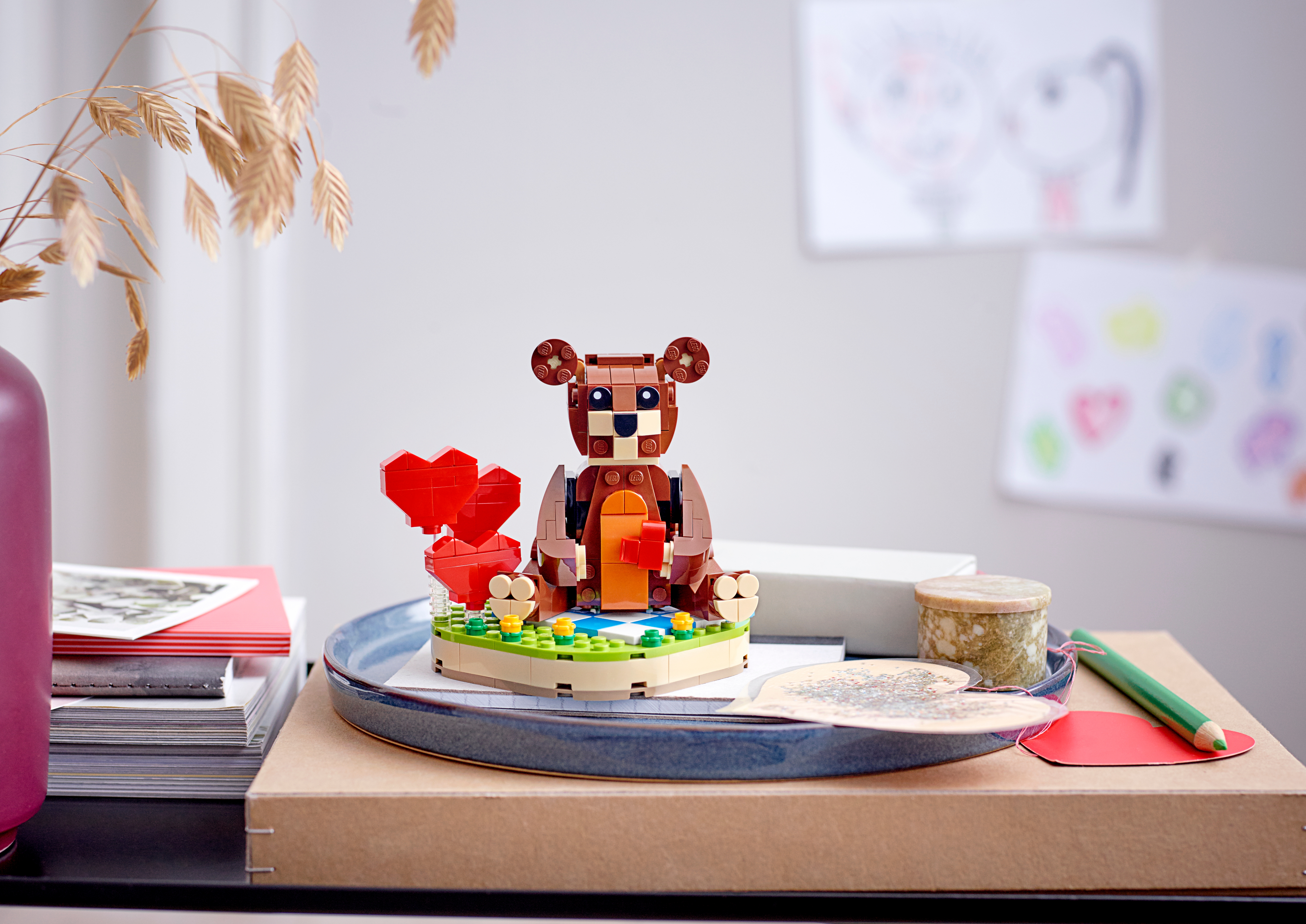 lego valentines bear